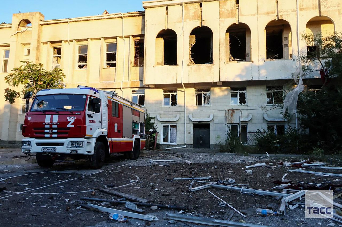 Posledice ukrajinskega napada na Krim