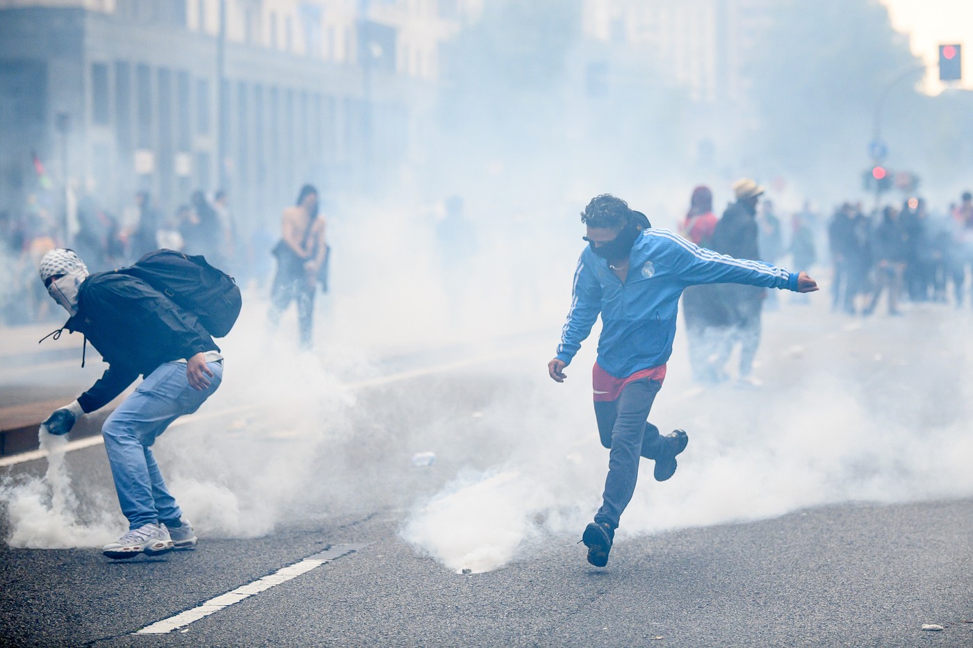 Propalestinski protesti v Milanu