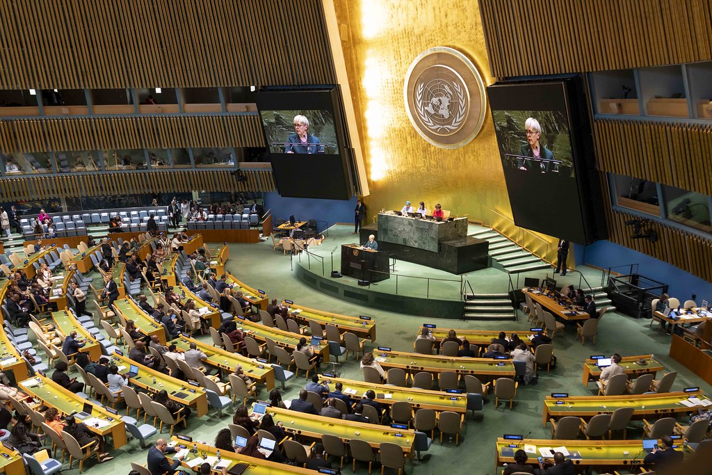 Nataša Pirc Musar na 80. zasedanju Generalne skupščine ZN