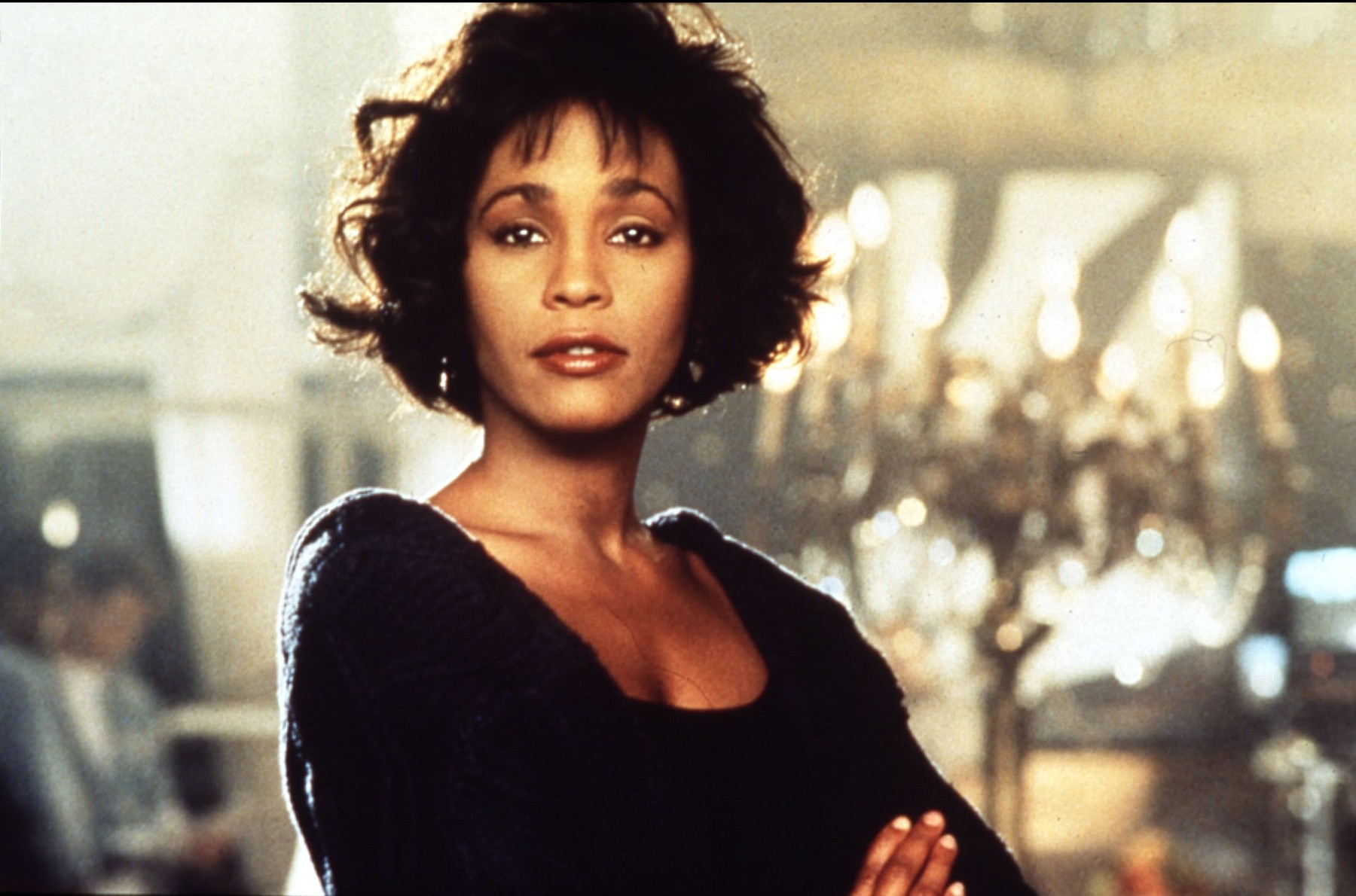 THE BODYGUARD [US 1992]  WHITNEY HOUSTON     Date: 1992,Image: 43094342, License: Rights-managed, Restrictions: , Model Release: no
