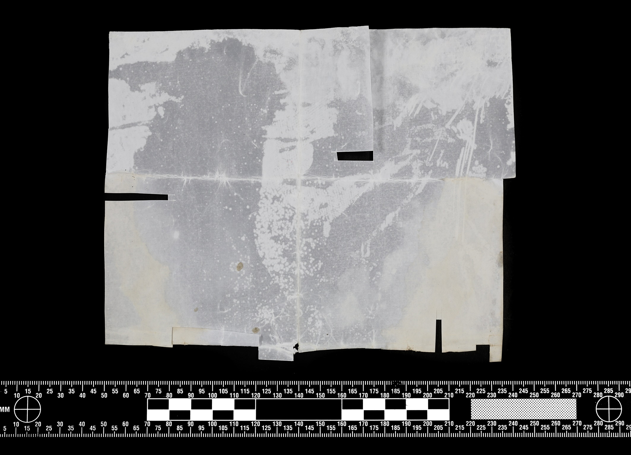 List papirja prepojen z drogo