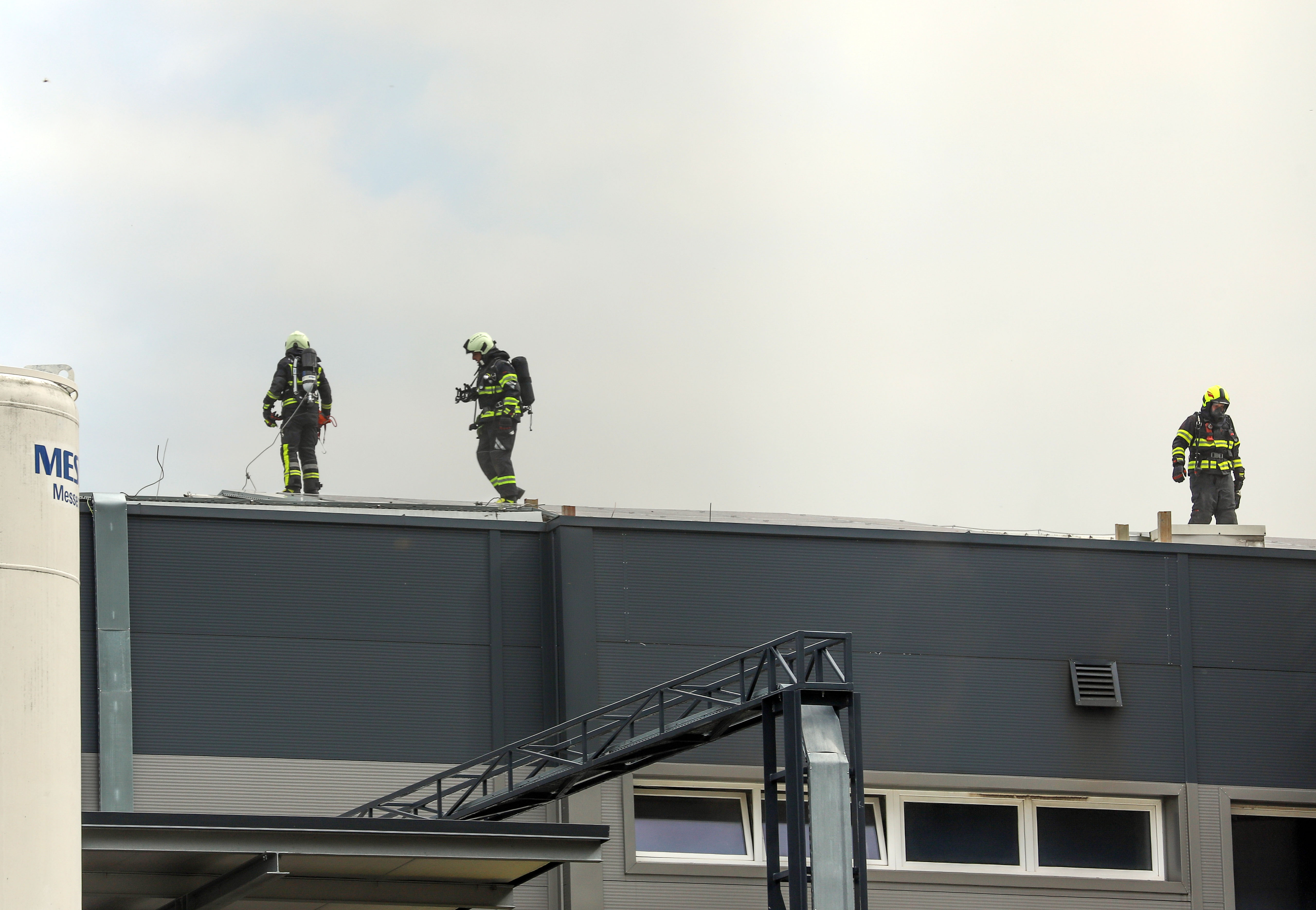 Požar v tovarni Ecom v Rušah