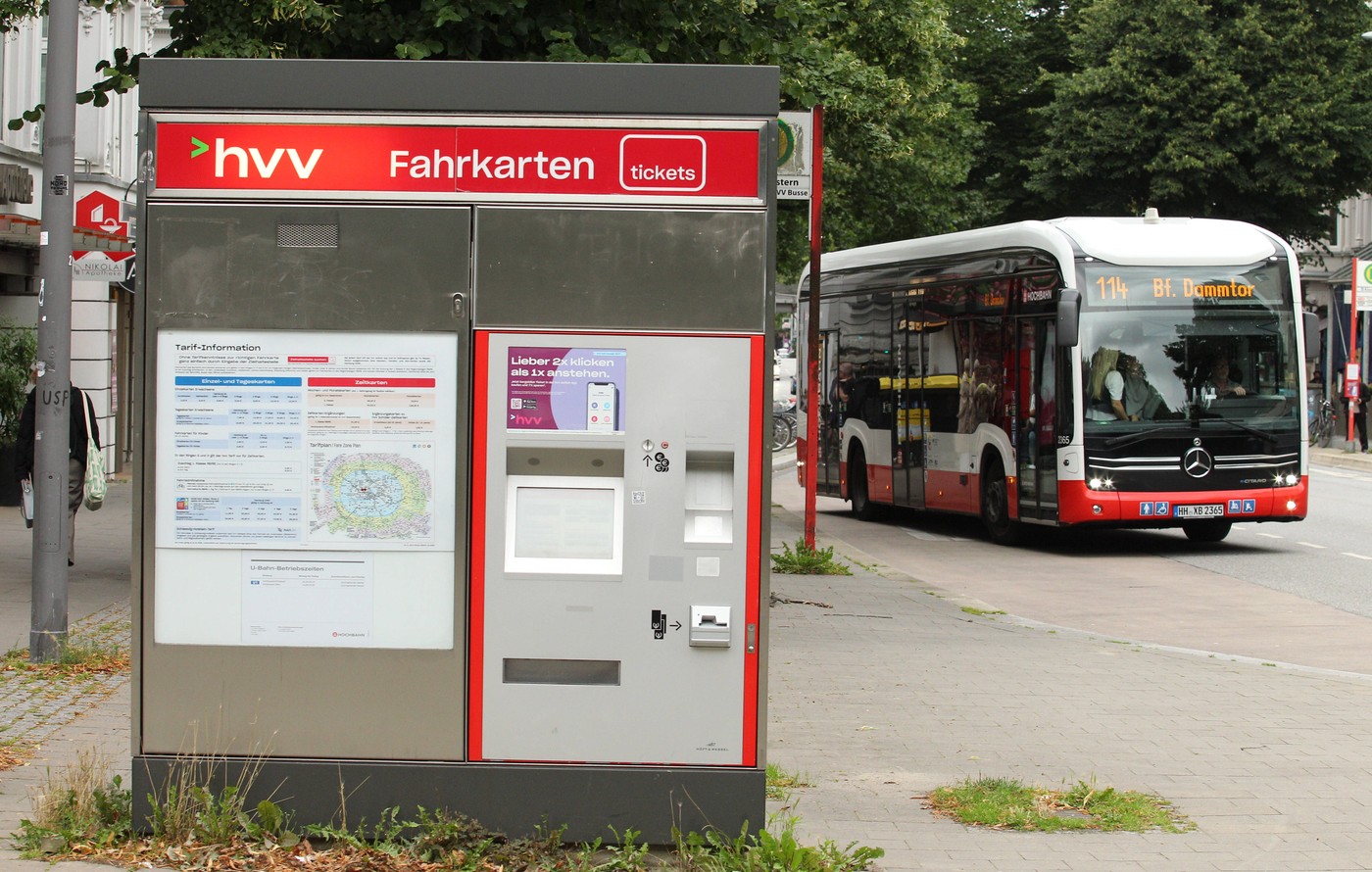 Mestni avtobus v Hamburgu