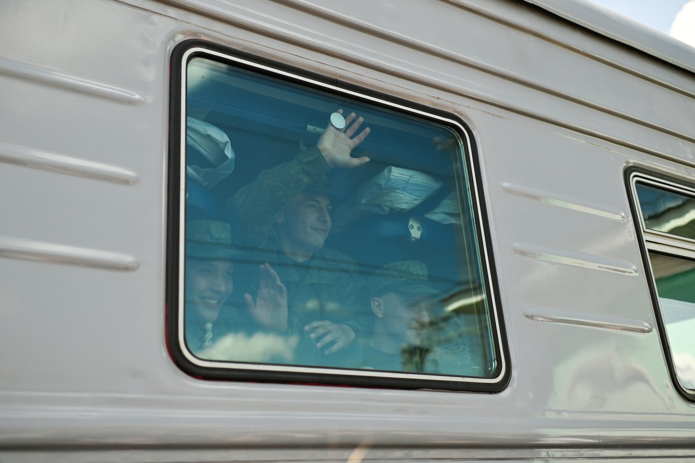 Ruski naborniki med letošnjim poletnim naborom