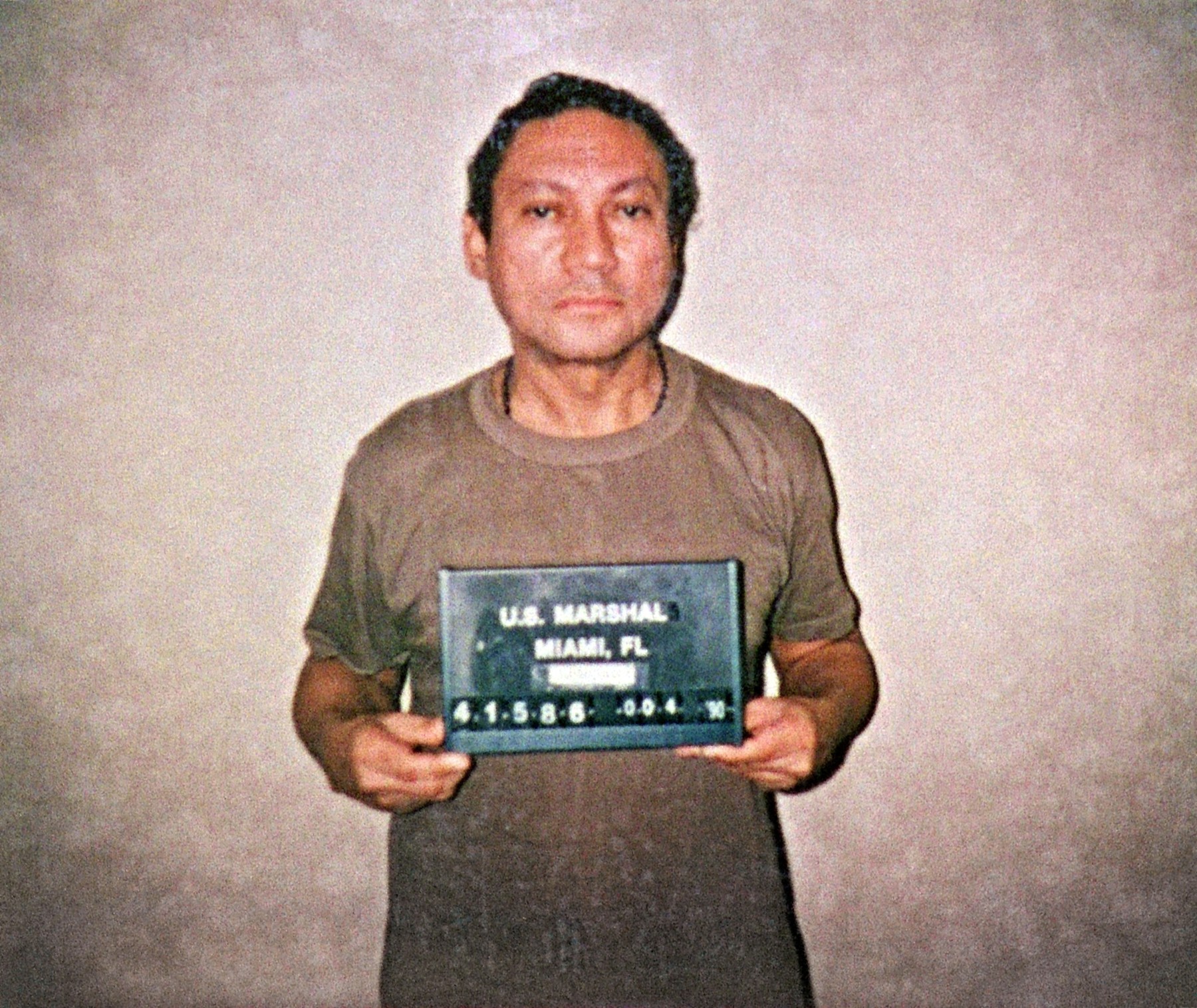 Manuel Noriega po aretaciji, 4. januar 1990