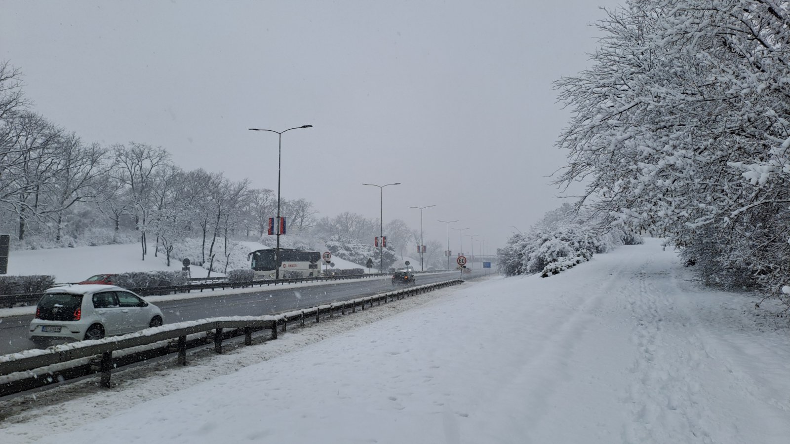 Prizor iz Beograda, 4. januar 2026