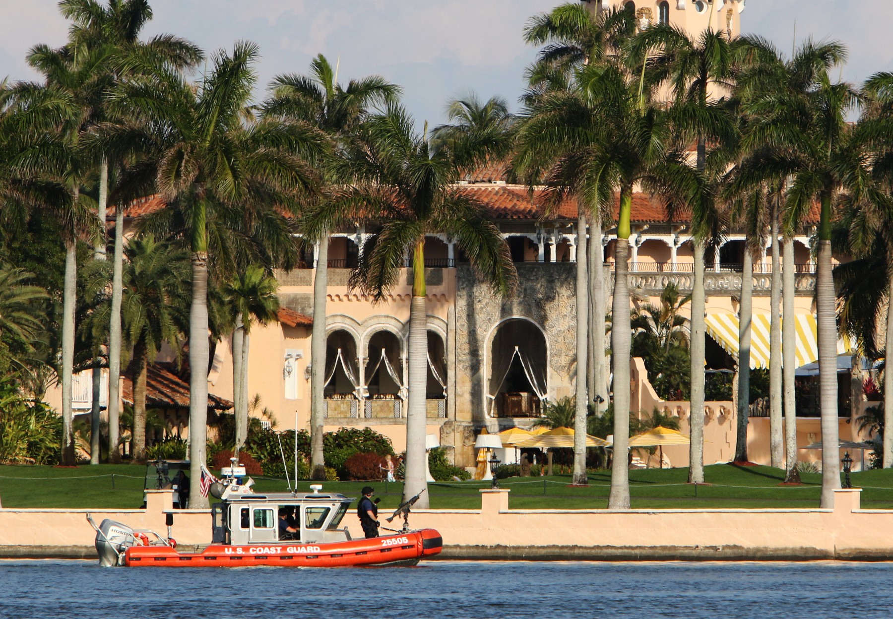 Mar-a-Lago, varovanje