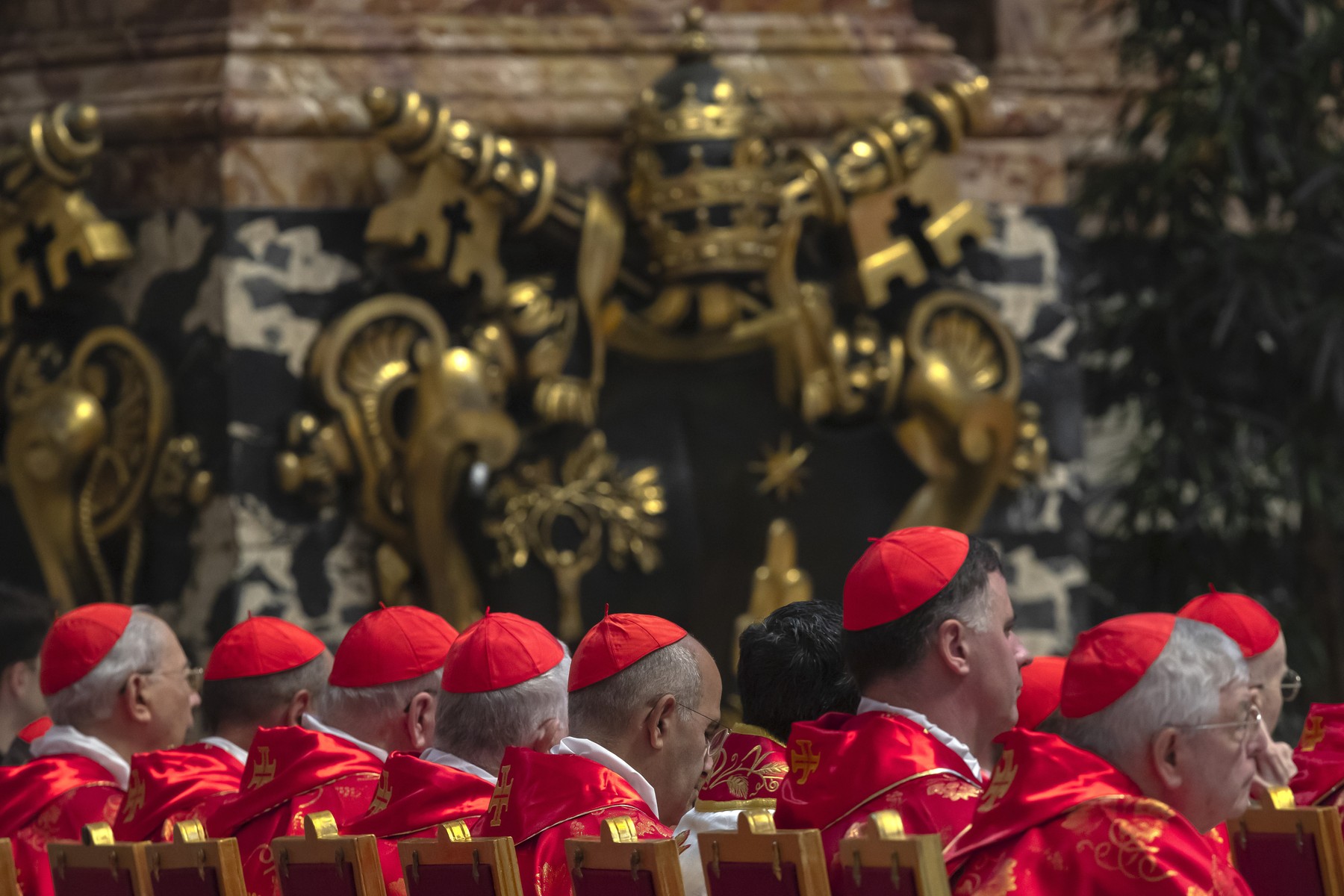 Kardinali med mašo, 3. novembra 2025.