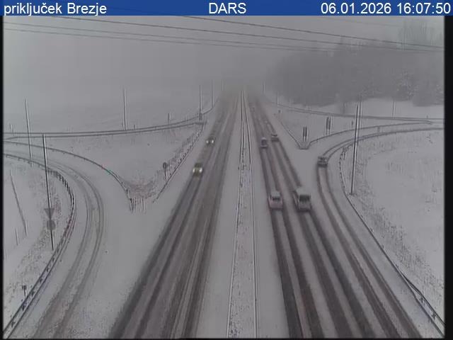 Sneg na avtocestah
