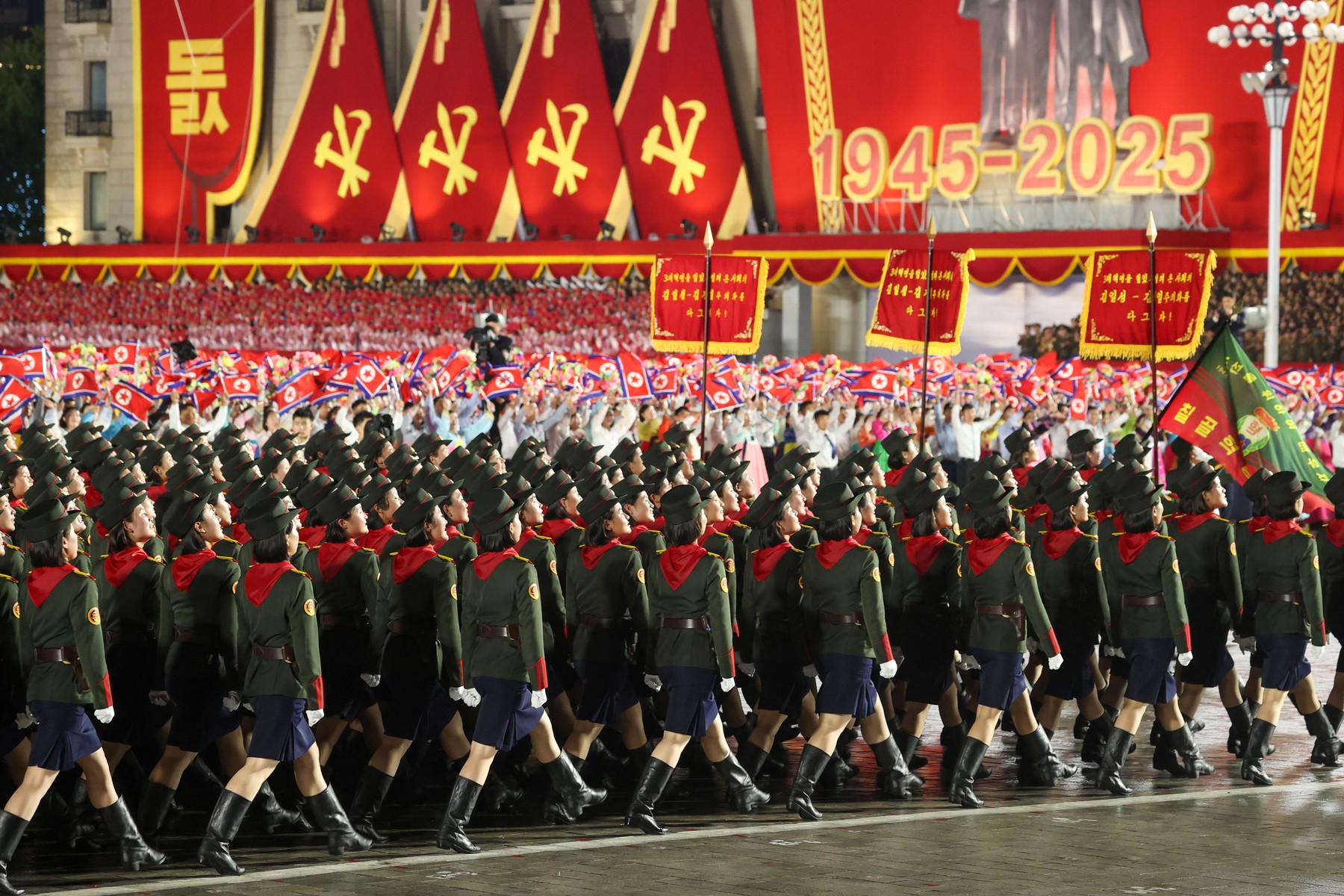 Severna Koreja, vojaška parada