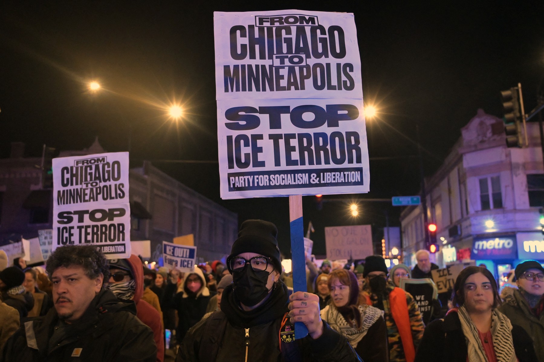 Protesti Chicago, ICE