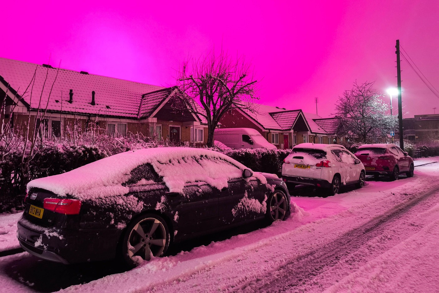 Rožnato nebo v Angliji