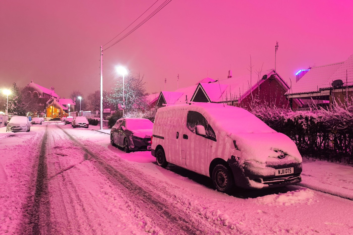 Rožnato nebo v Angliji