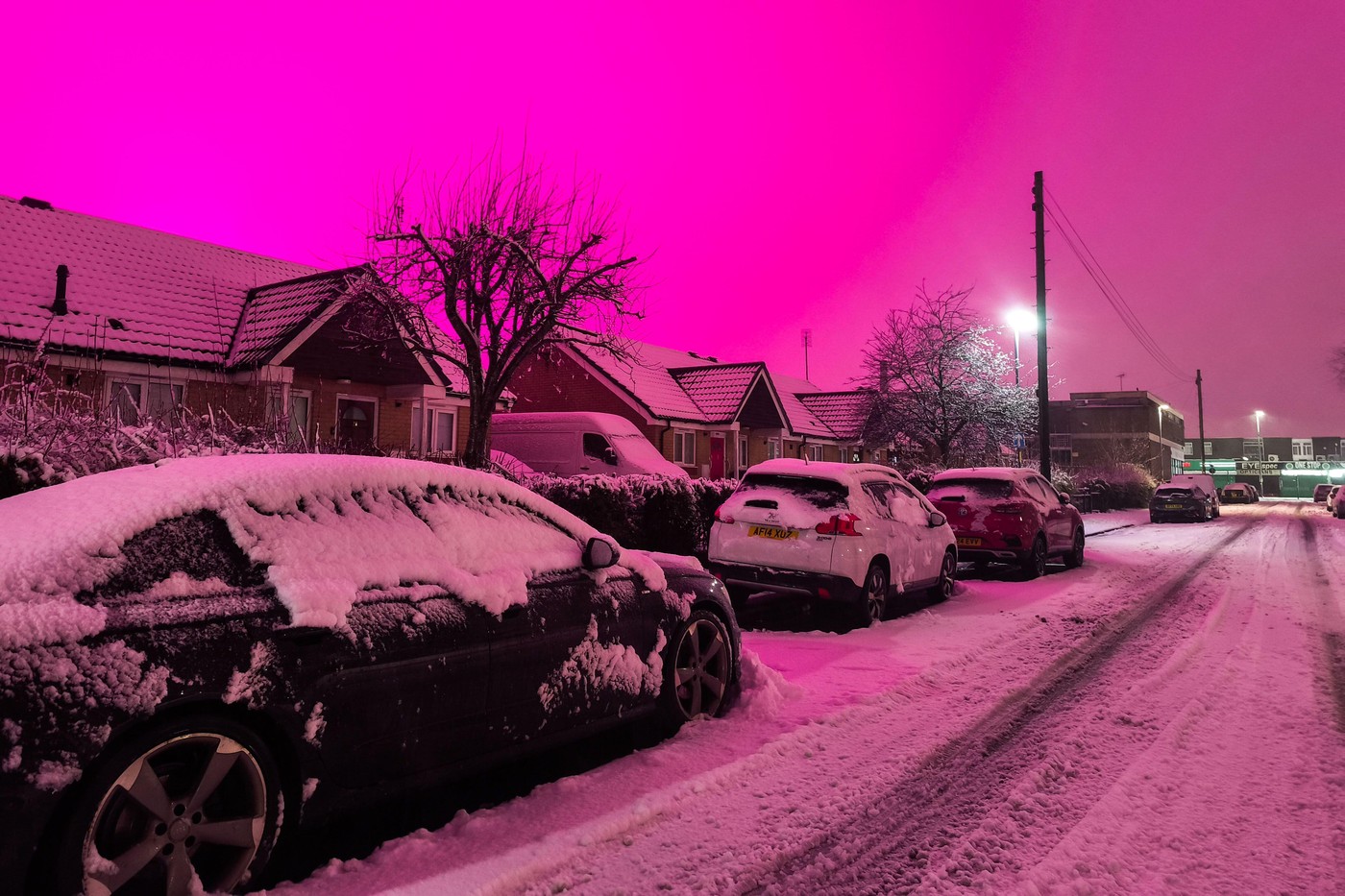 Rožnato nebo v Angliji