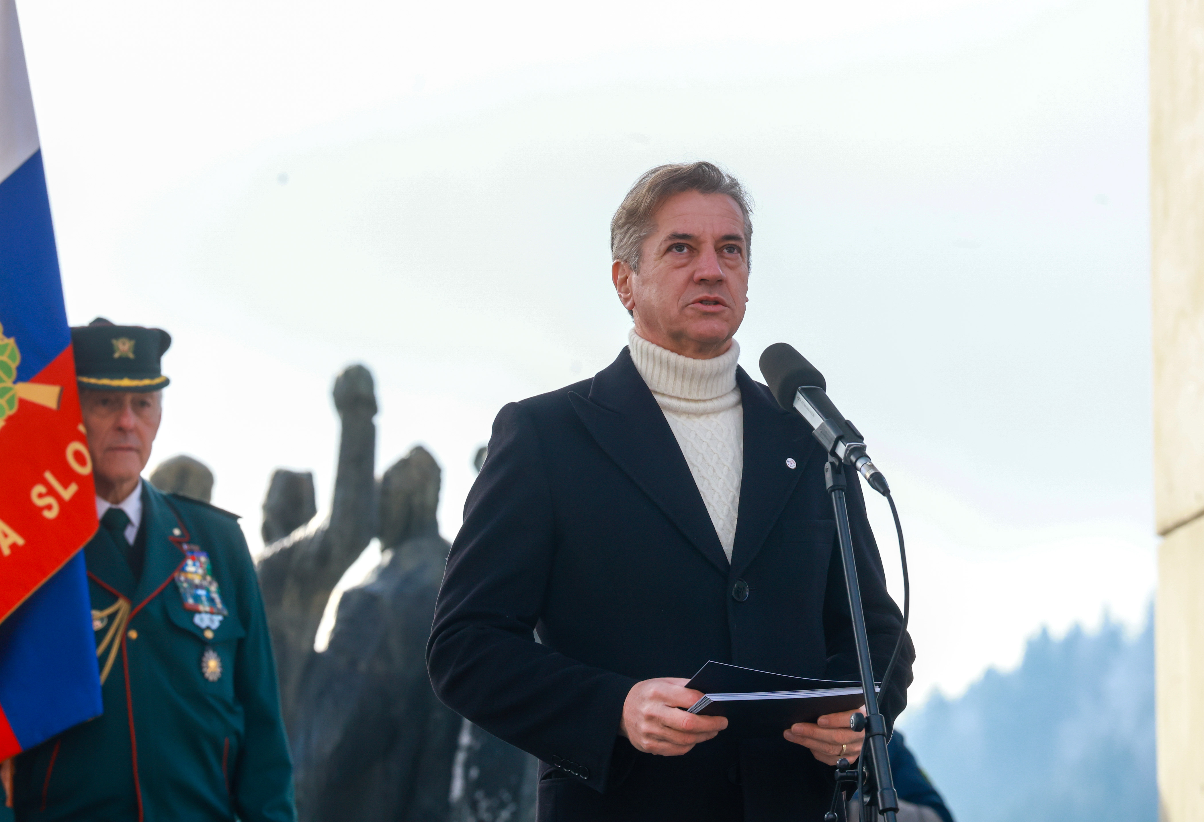 Osrednja slovesnost Po stezah partizanske Jelovice ob 84. obletnici dražgoške bitke