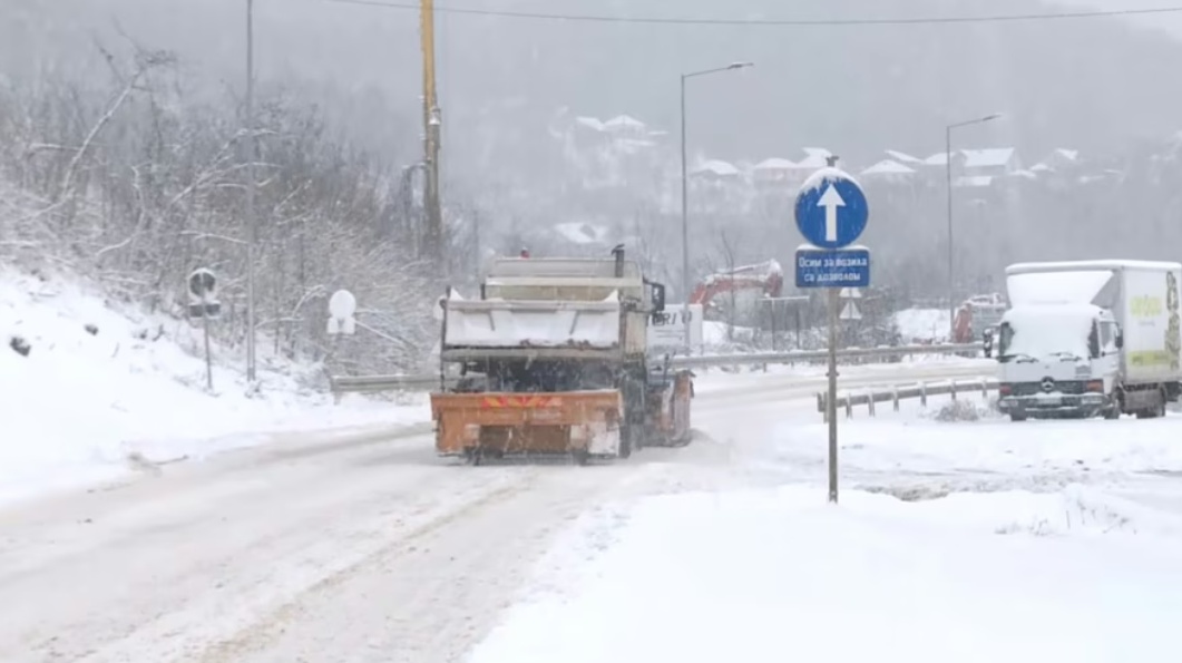 Snežne razmere v Srbiji