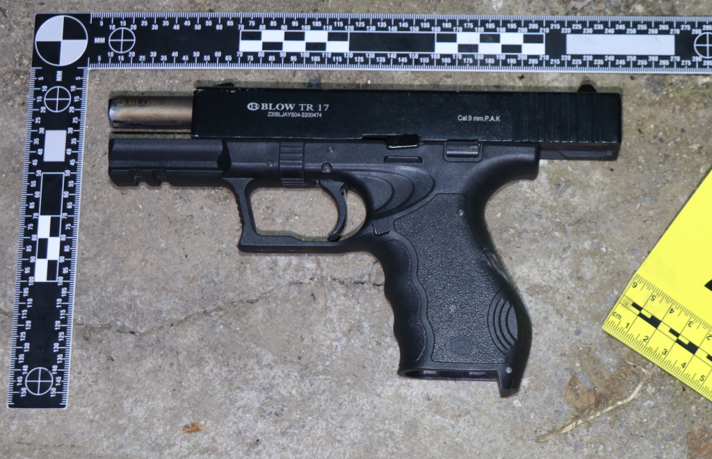 Zaseg orožja na območju PU Novo mesto