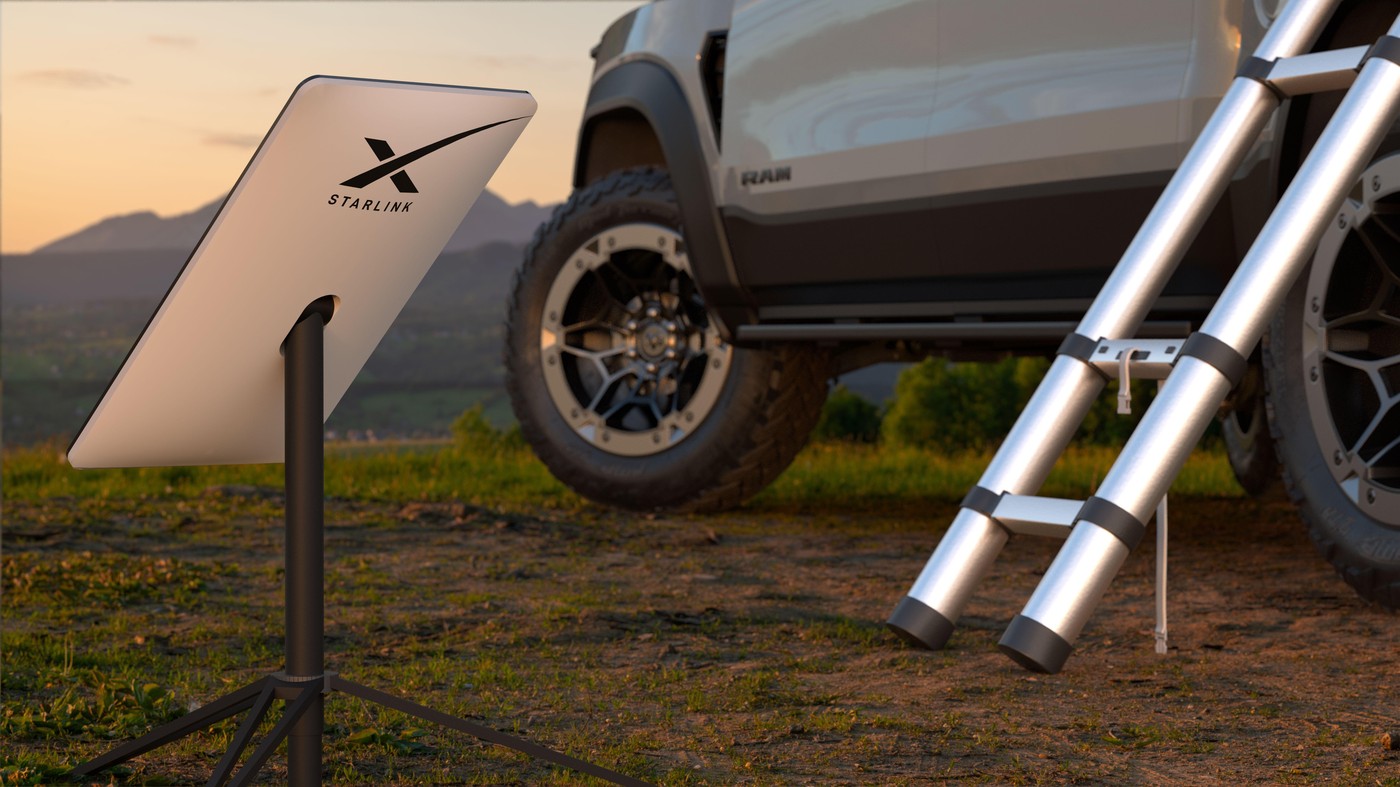 Starlinkova antena