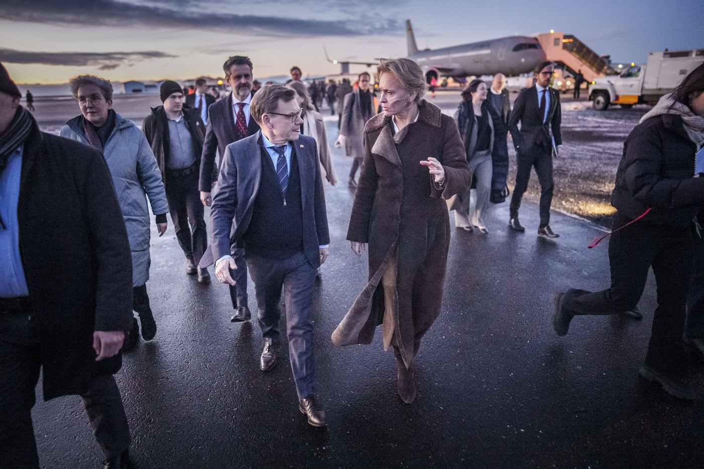 Johann Wadephul in Katrin Gunnarsdottir