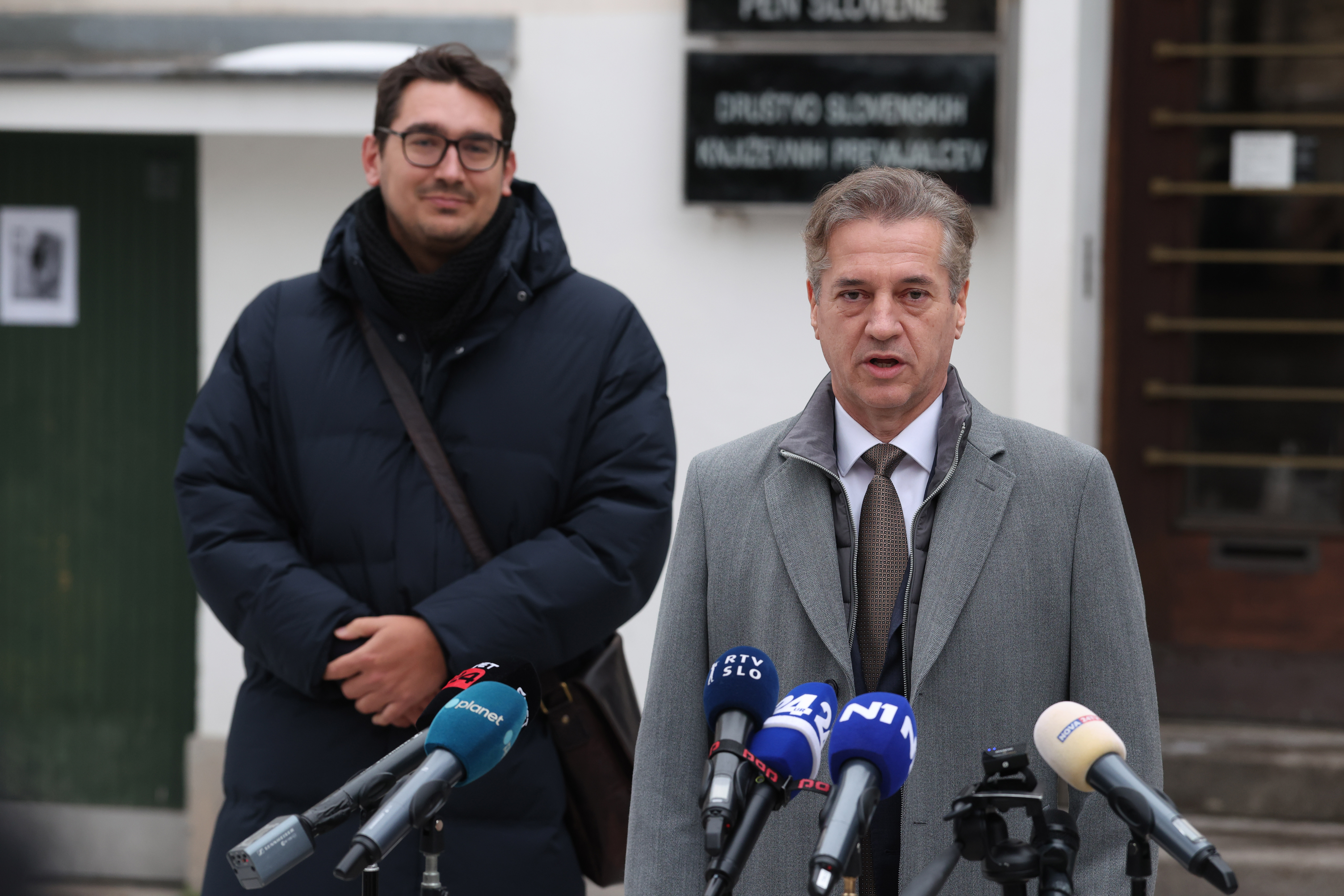 Delovno kosilo, Robert Golob, Matej Grah