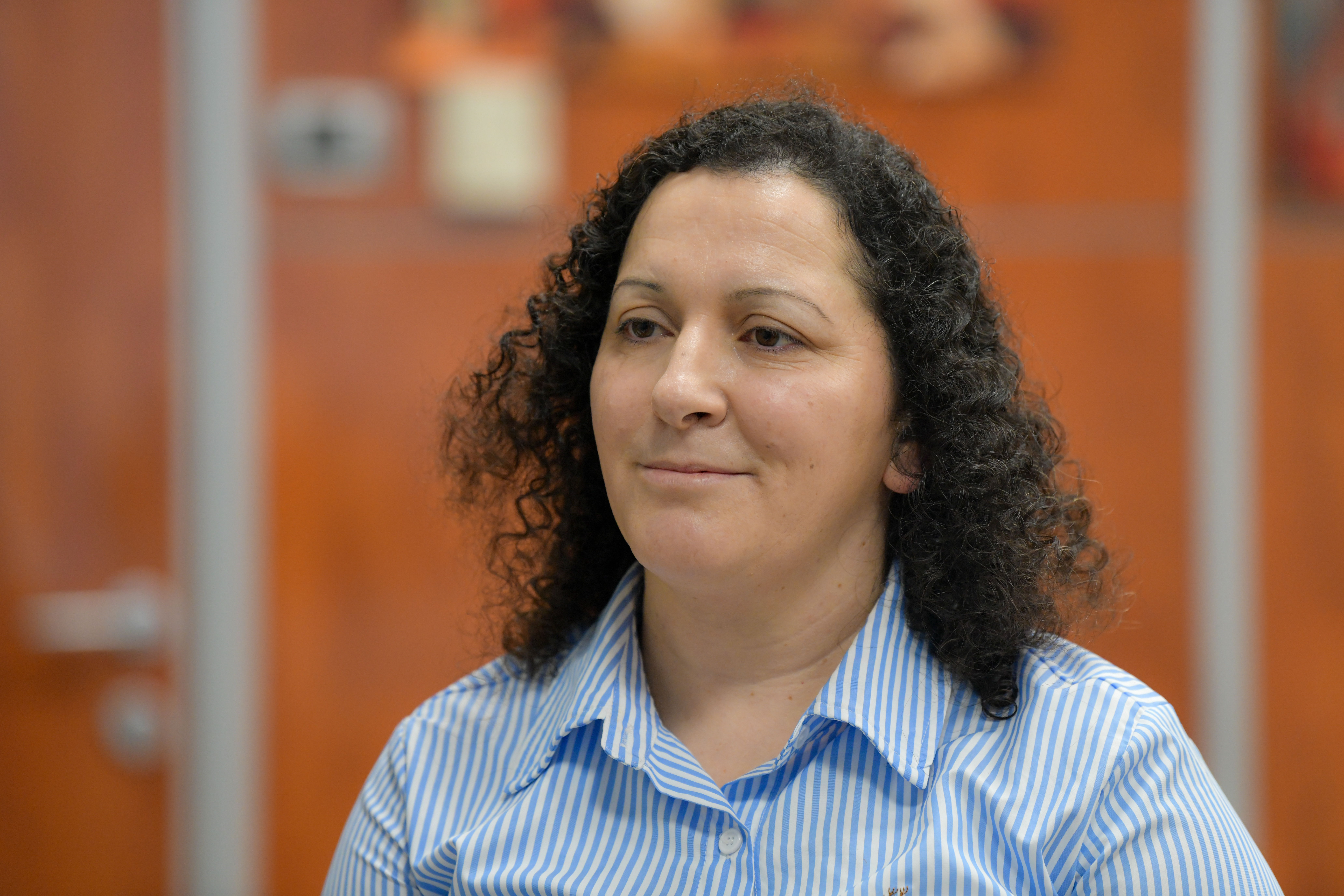 Suadije Krasniqi, Kosovo, priseljenka