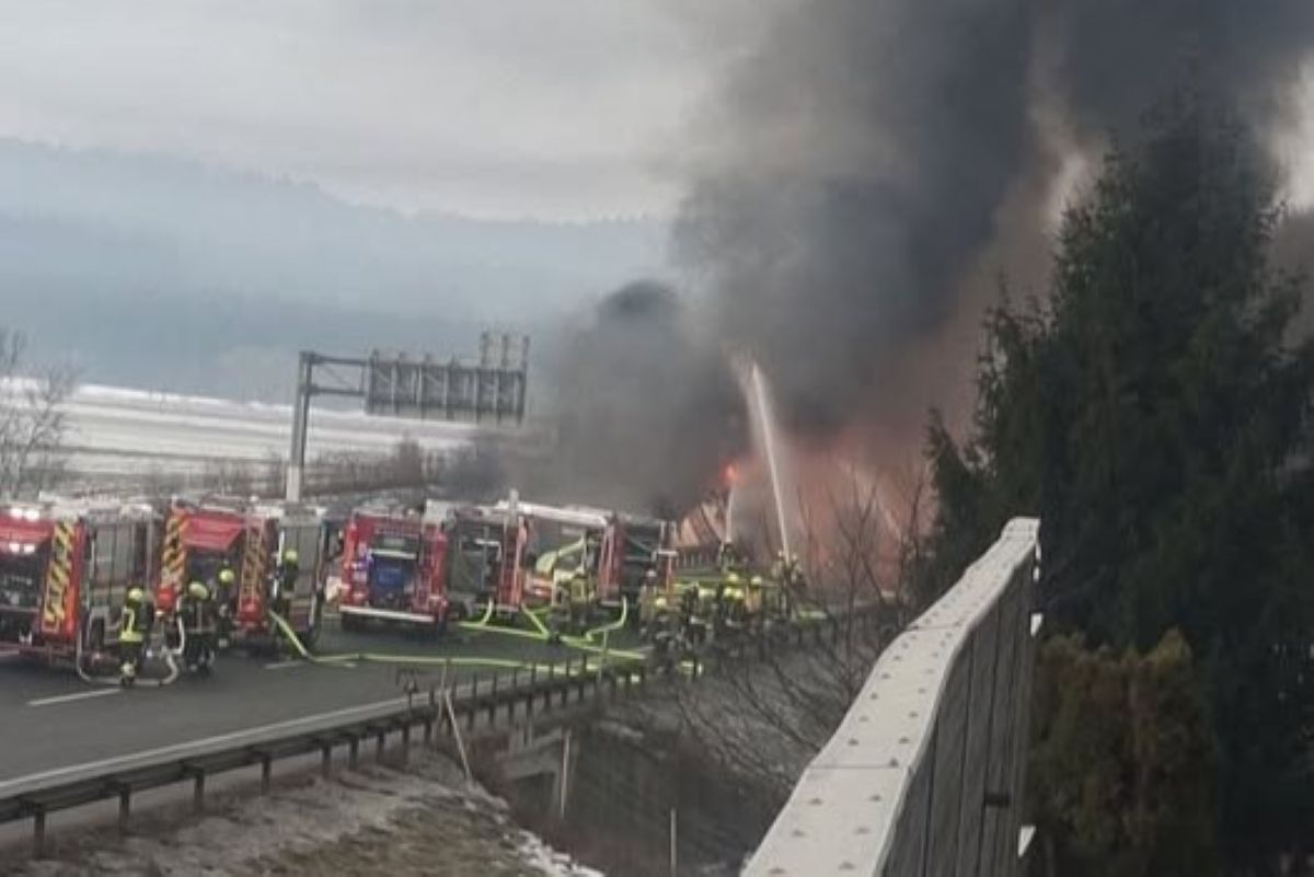 Prometna nesreča na štajerski avtocesti