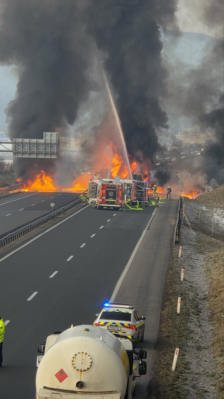 Huda nesreča na štajerski avtocesti