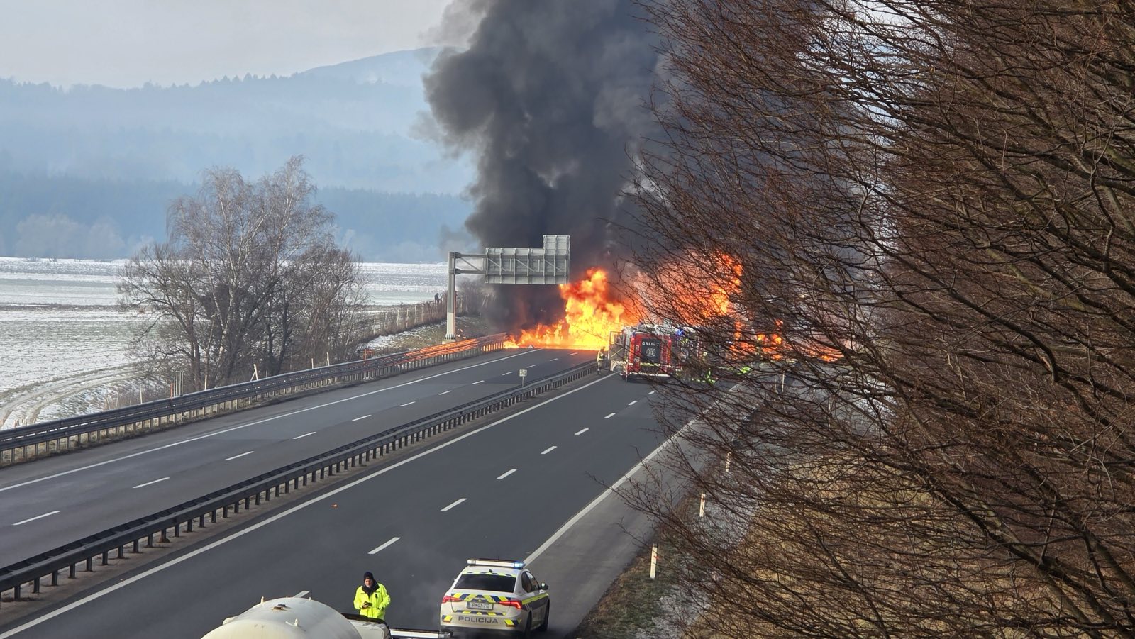 Huda nesreča na štajerski avtocesti