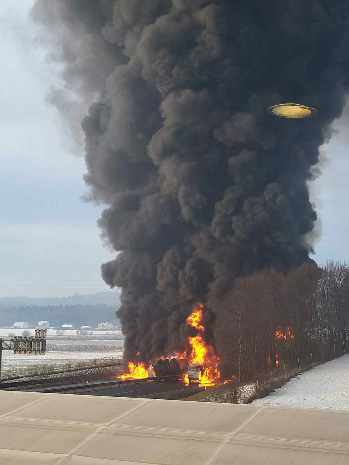 Prometna nesreča na štajerski avtocesti