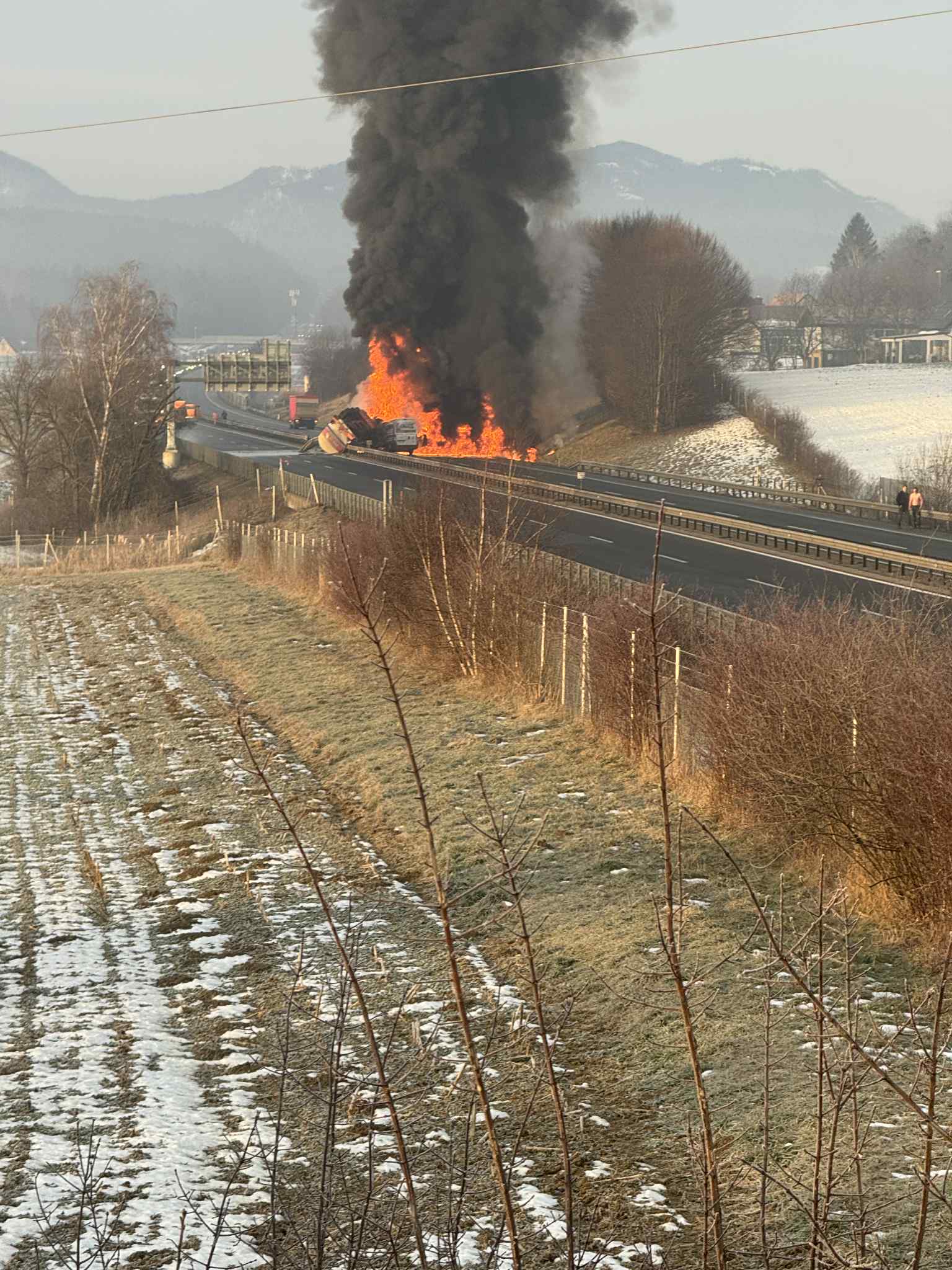 Prometna nesreča na štajerski avtocesti