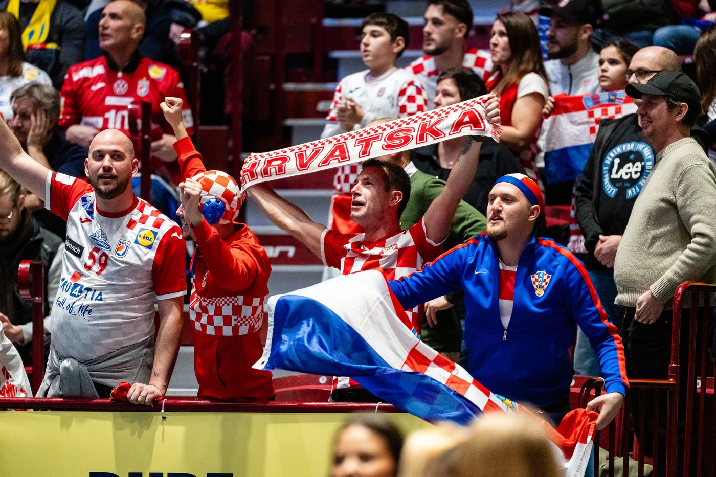 Hrvati na evropskem prvenstvu v rokometu