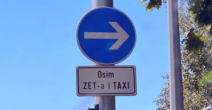 prometni znak, hrvaška