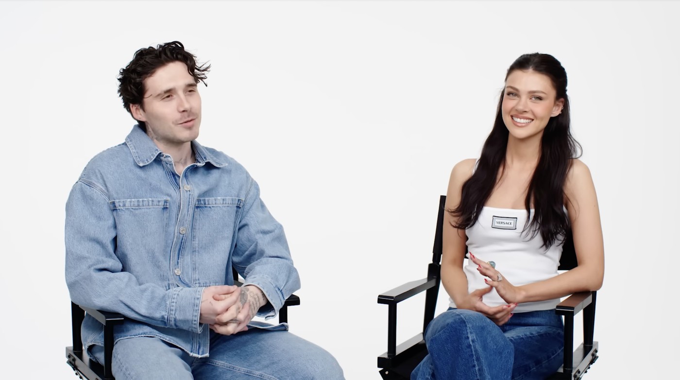 Brooklyn Beckham in Nicola Peltz