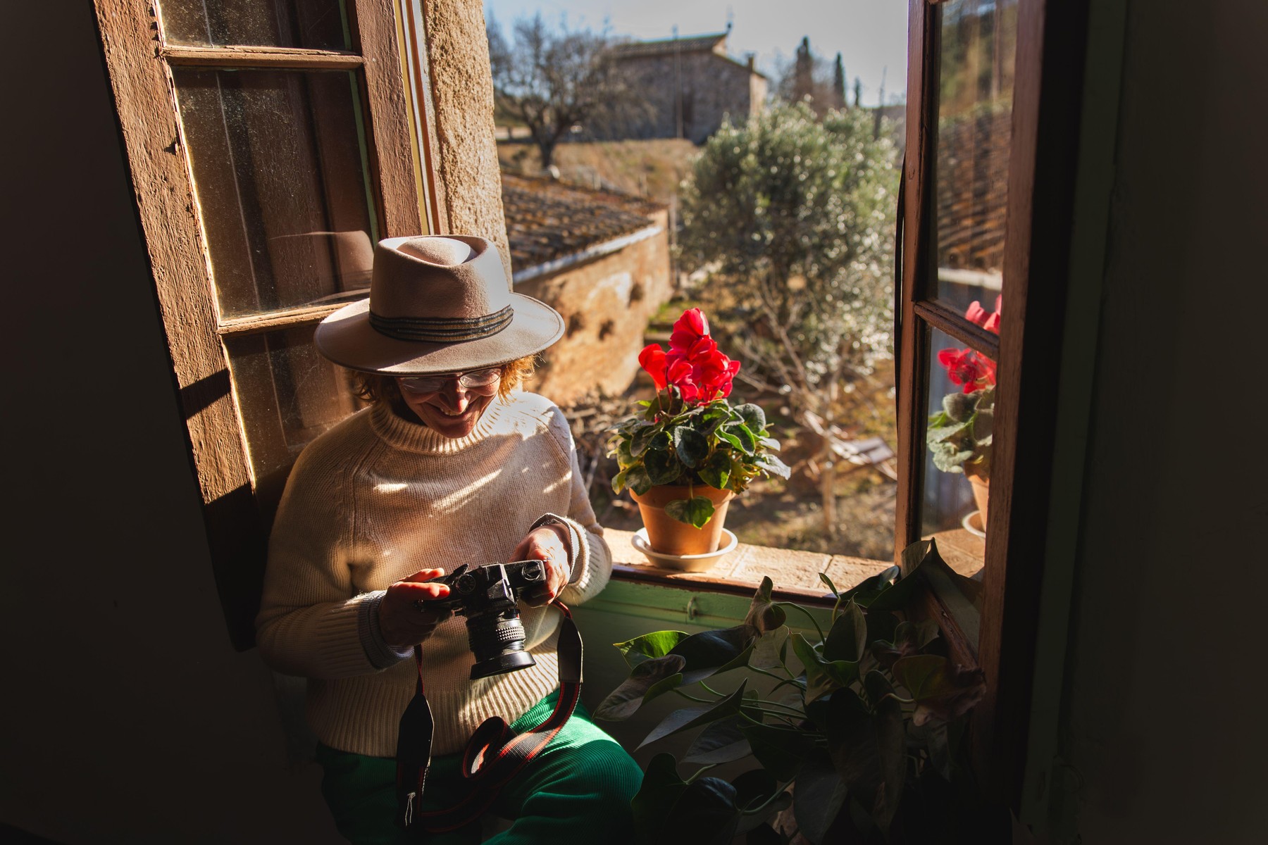 Ženska na počitnicah