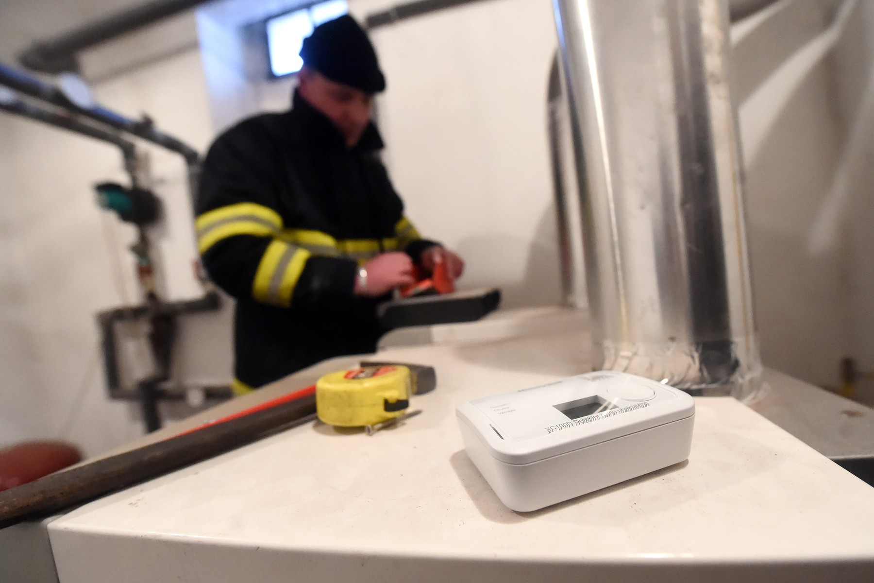 Namestitev detektorja CO