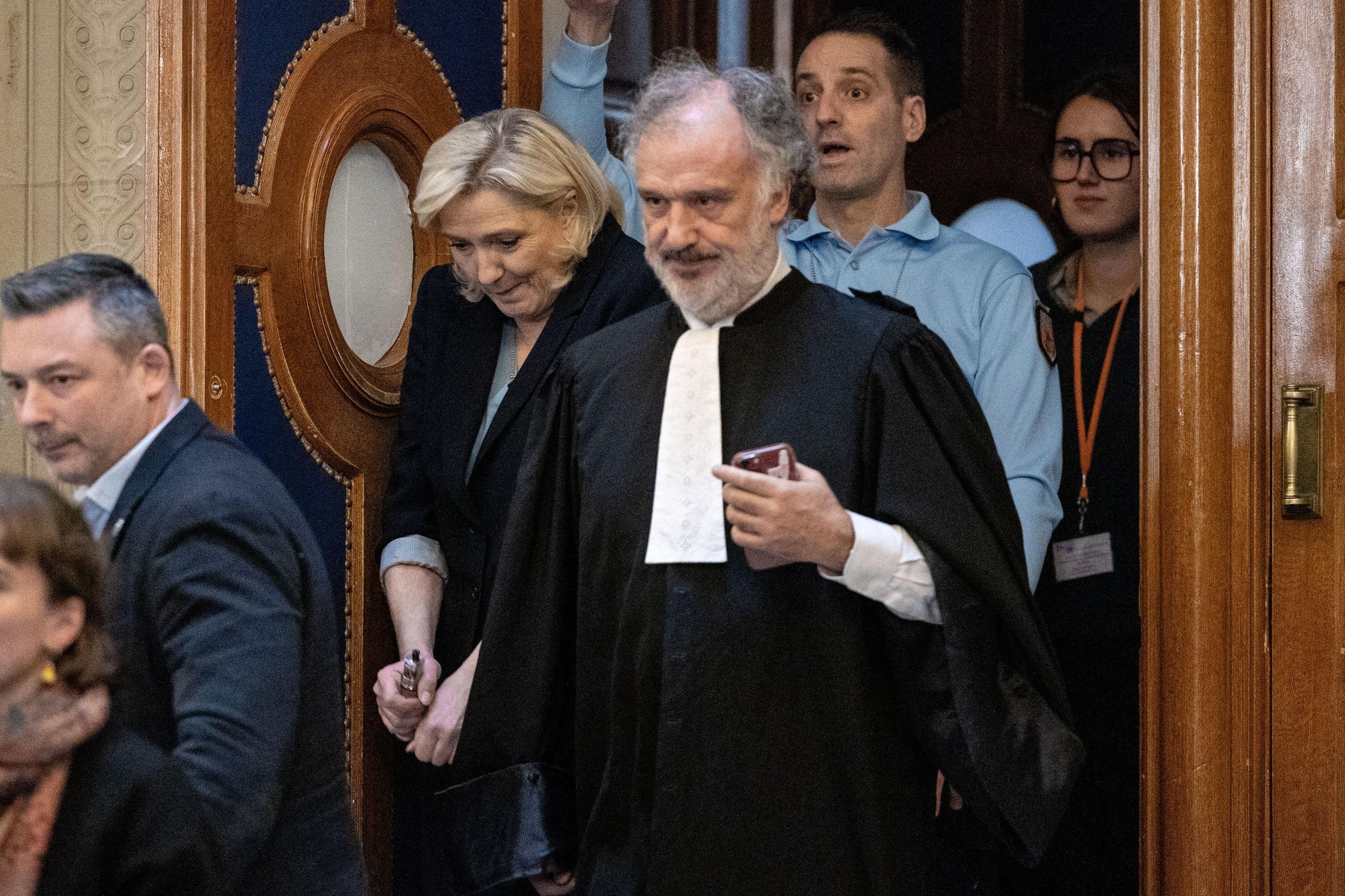 Marine Le Pen na sodišču