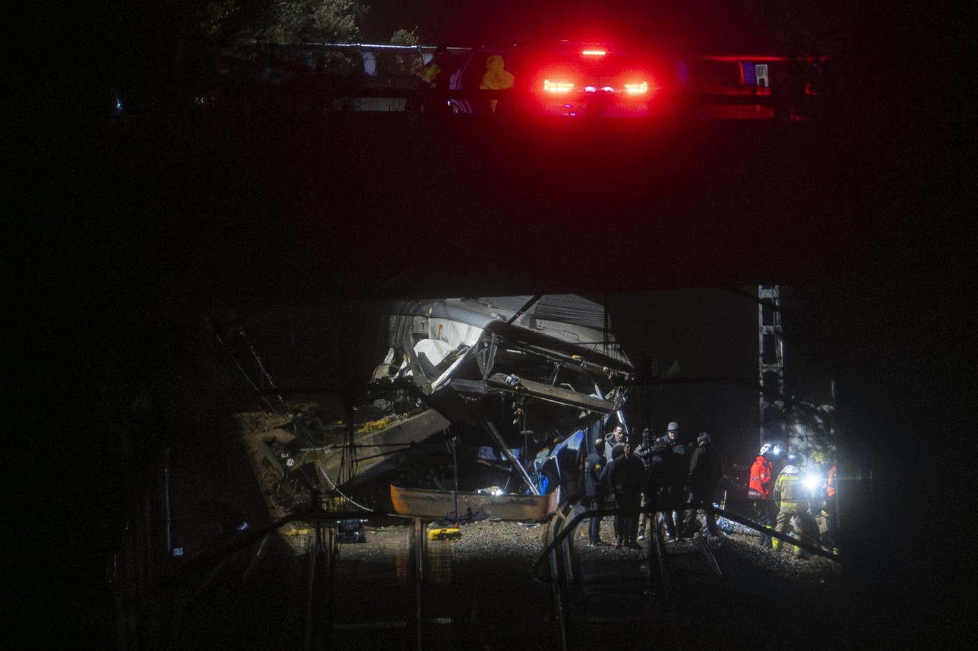 Železniška nesreča v bližini Barcelone