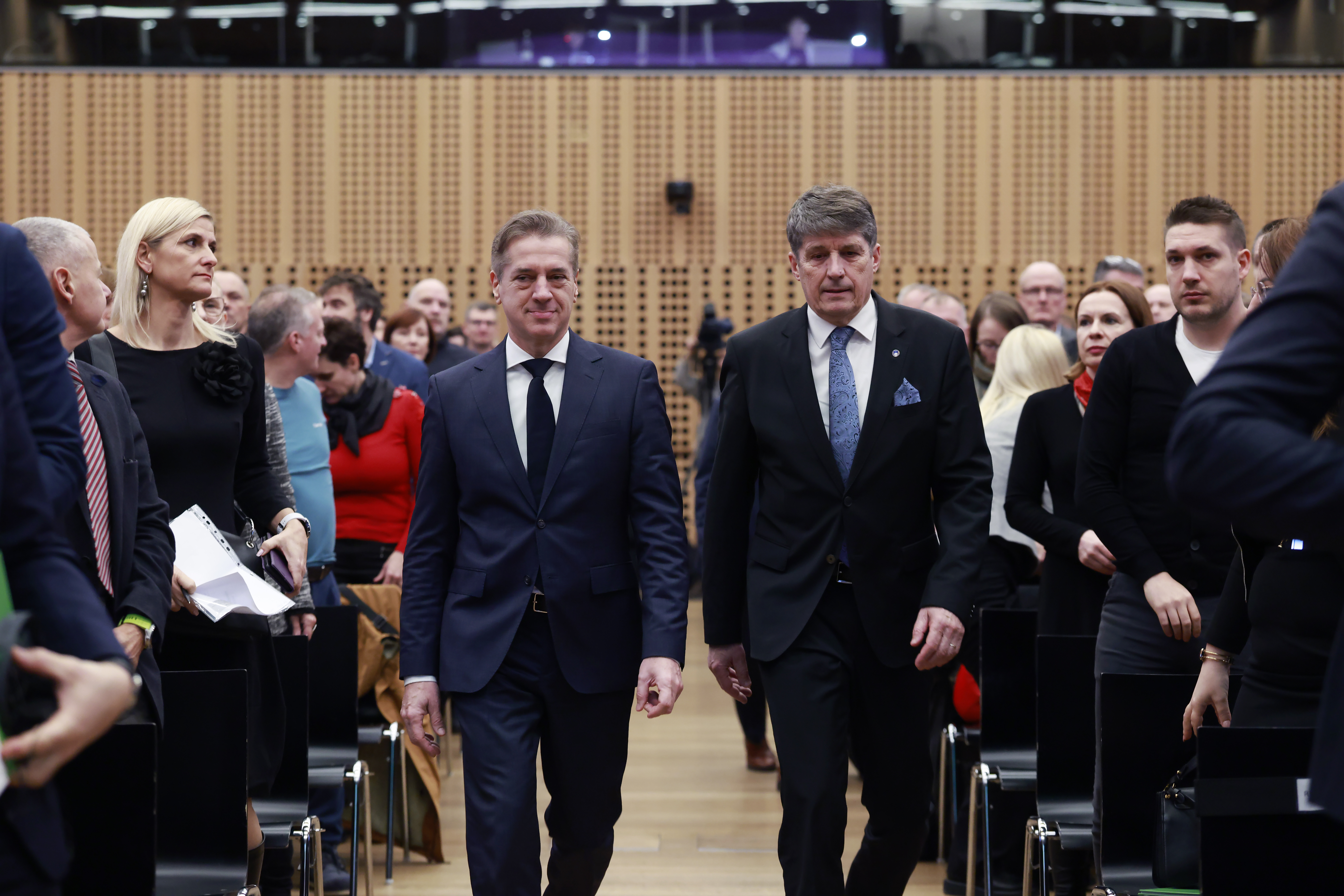 Borut Sajovic in Robert Golob