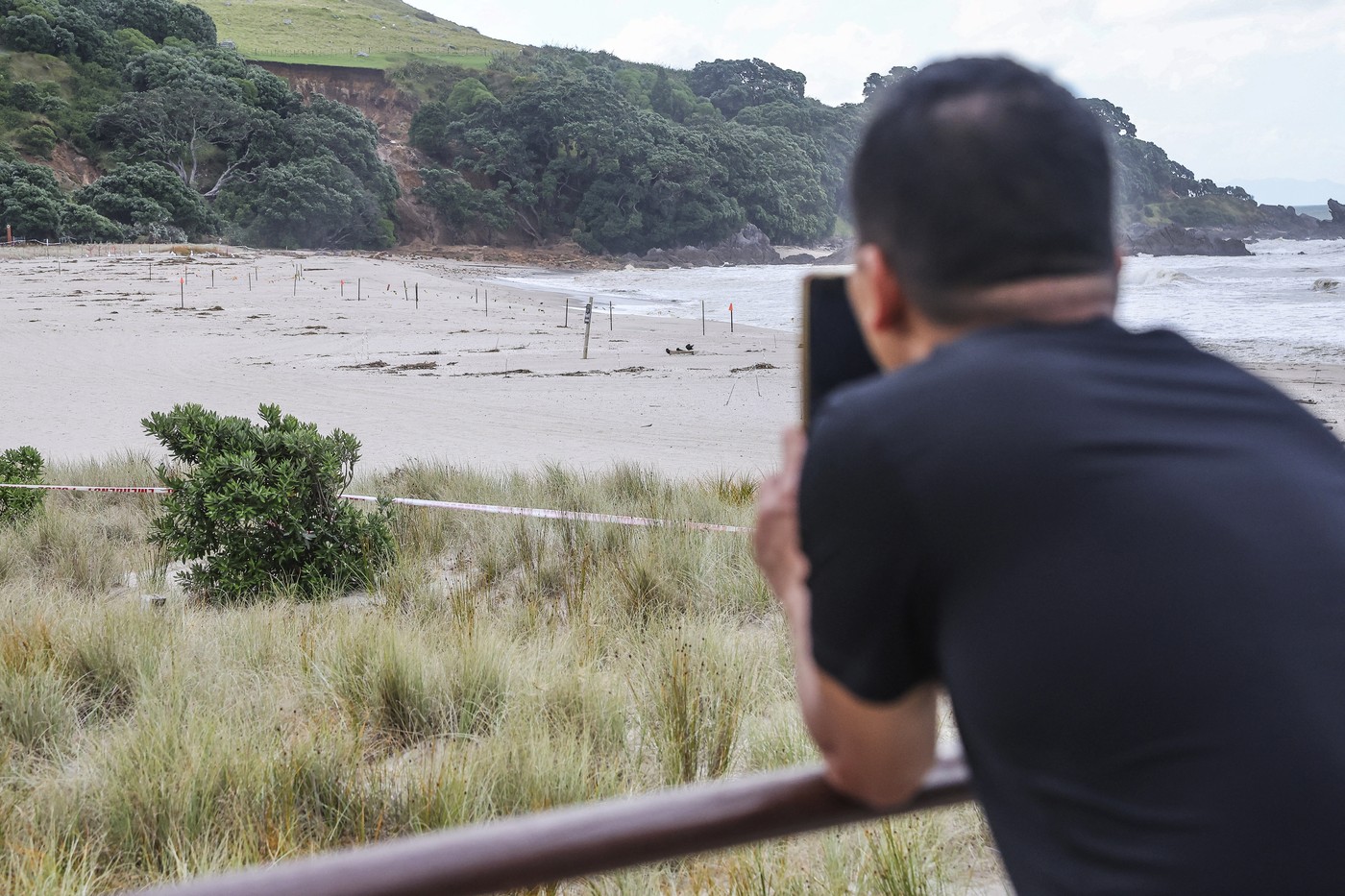 Zemeljski plaz na Novi Zelandiji