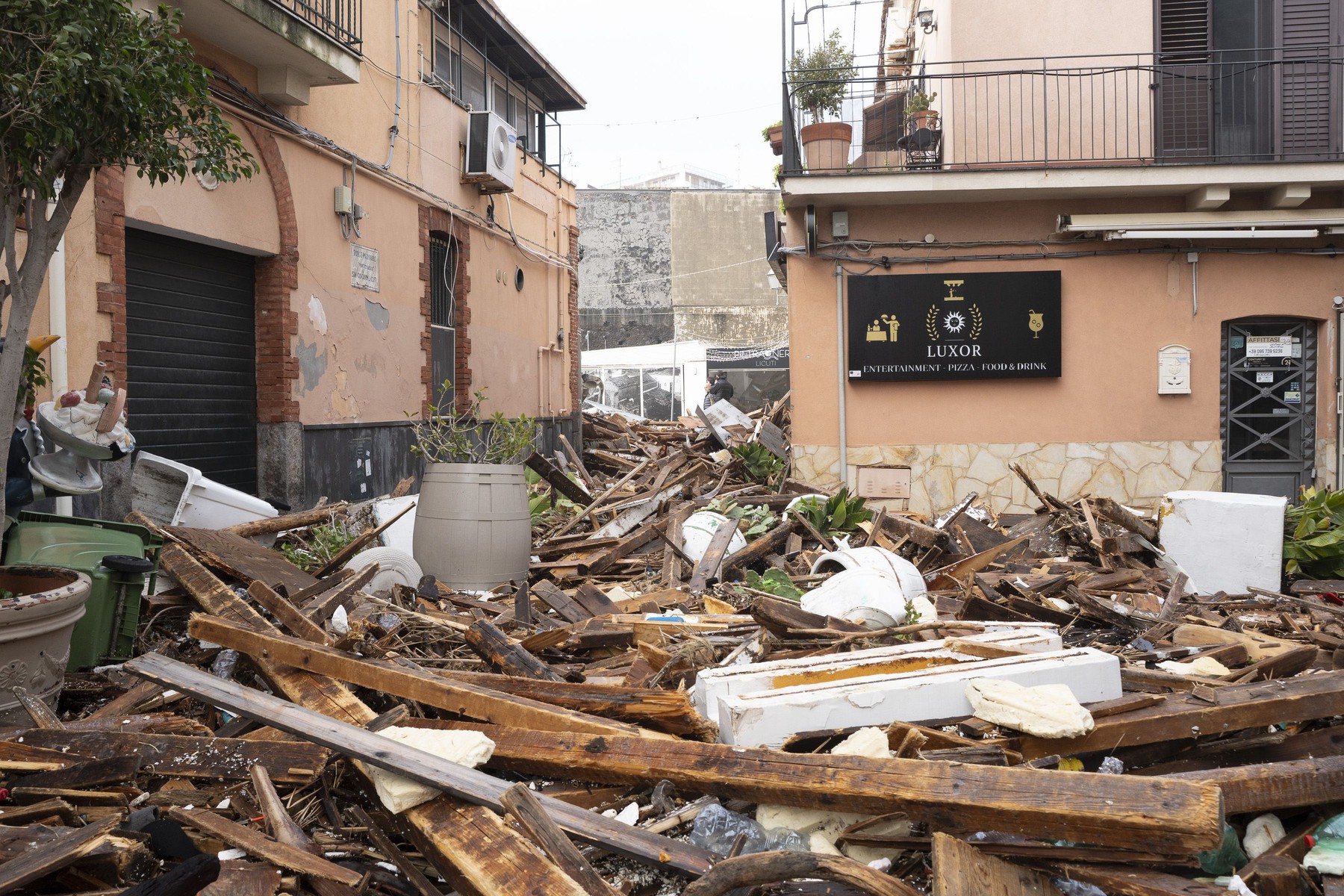 Posledice ciklona Harry na Siciliji