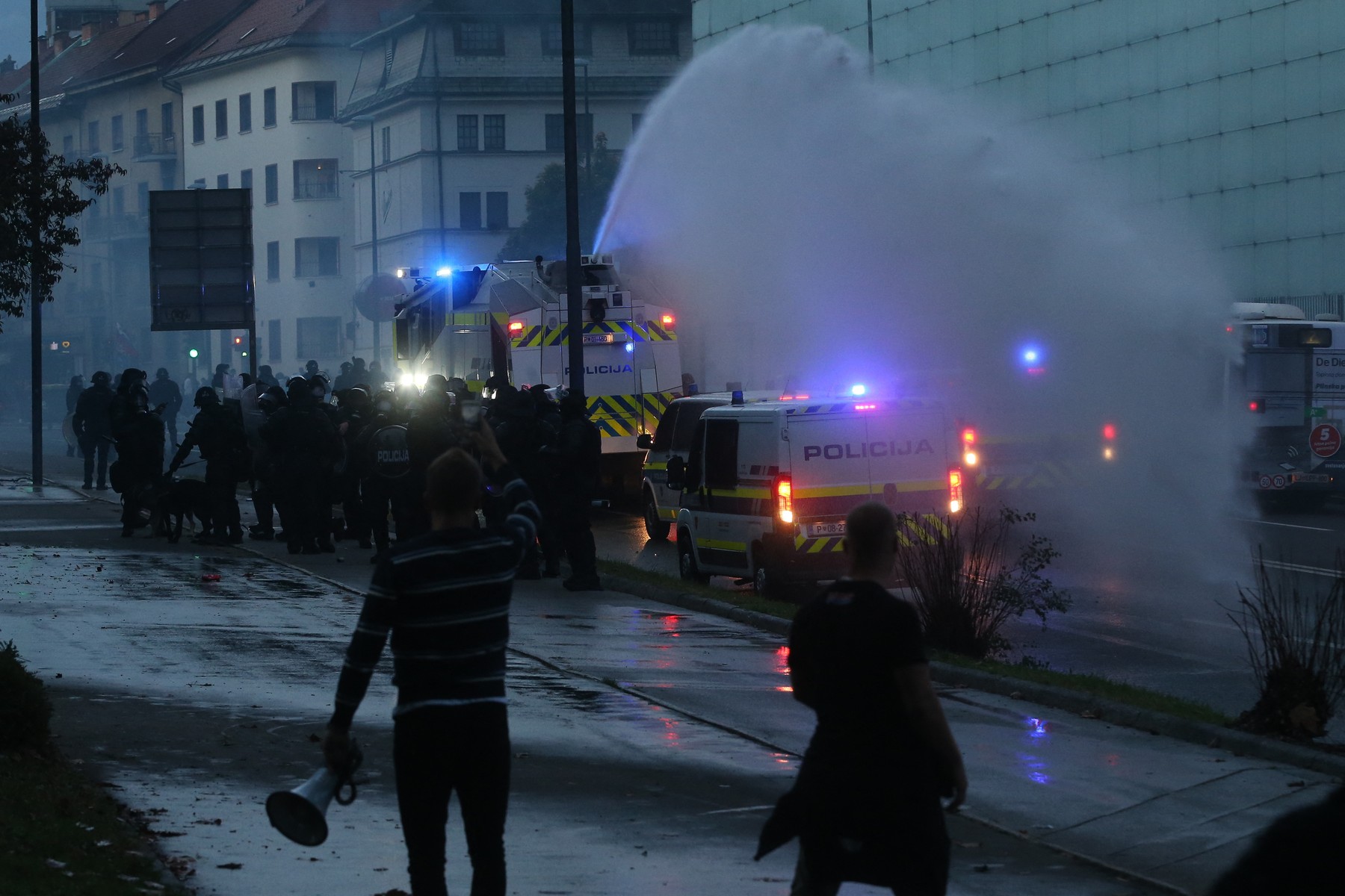Protesti 5. oktobra 2021 v Ljubljani