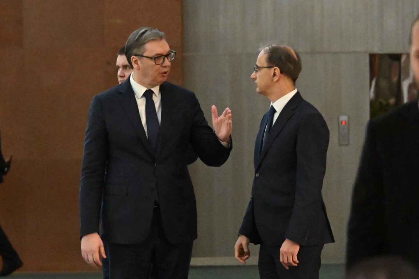 Aleksandar Vučić in Đuro Macut