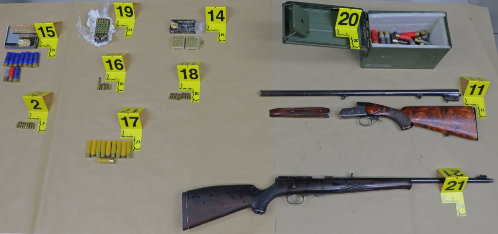 Zaseg orožja in streliva v Krškem