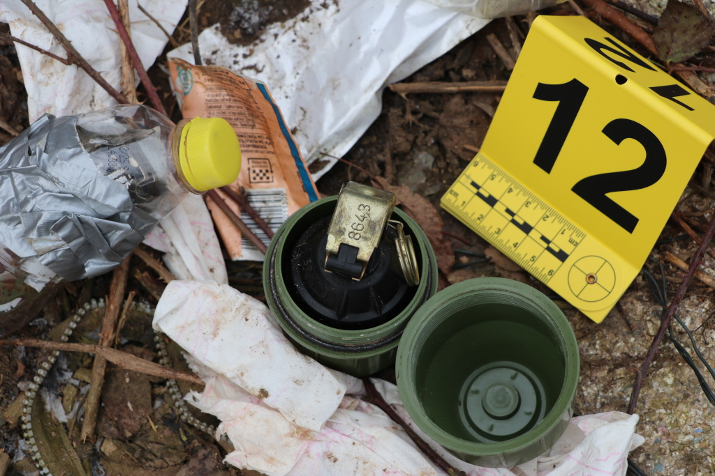 Zaseg orožja in streliva v Krškem