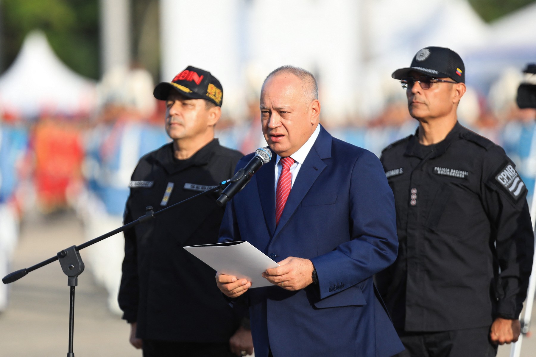 Venezuelski minister za notranje zadeve Diosdado Cabello