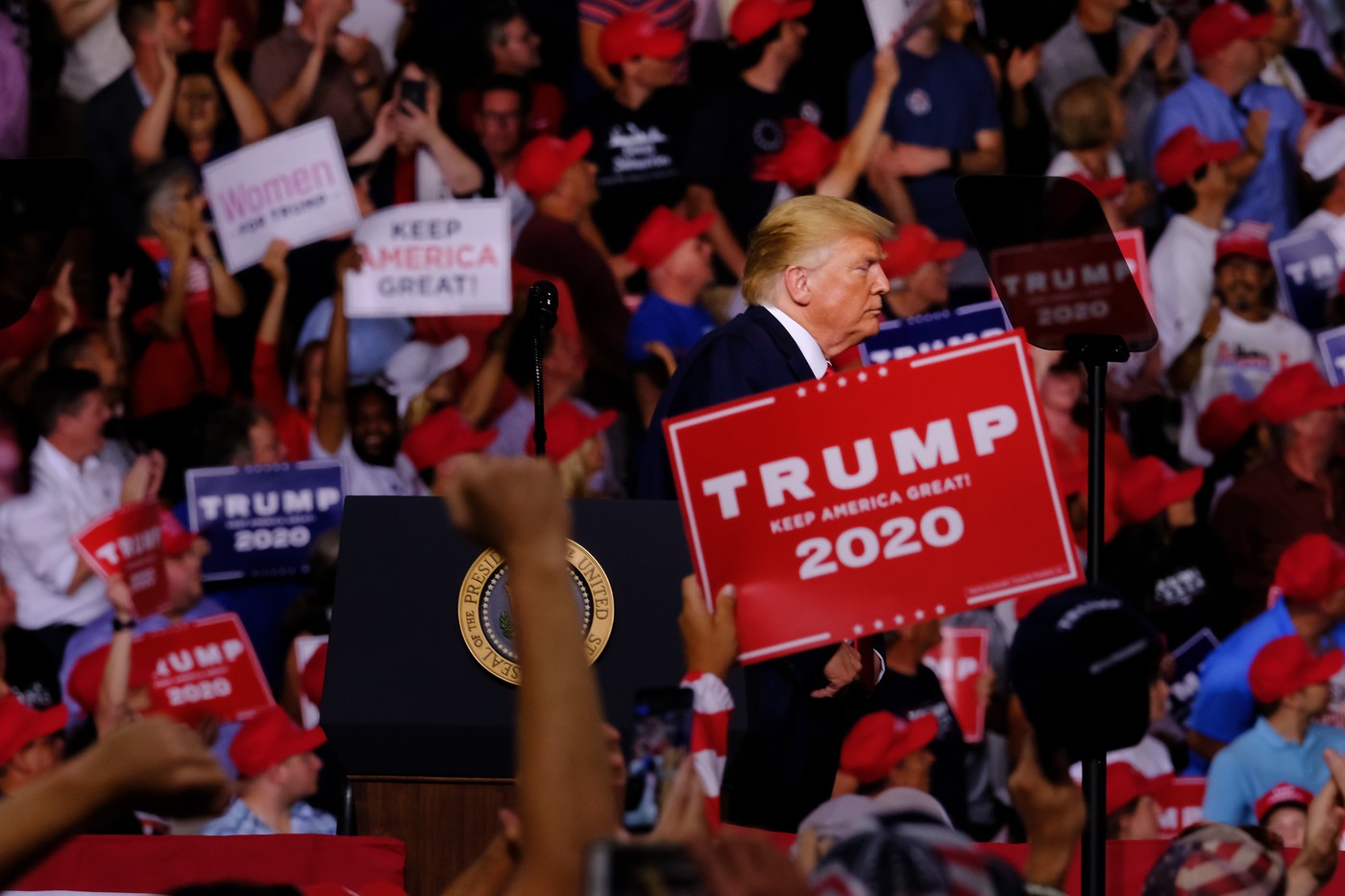 Donald Trump predsedniške volitve 2020