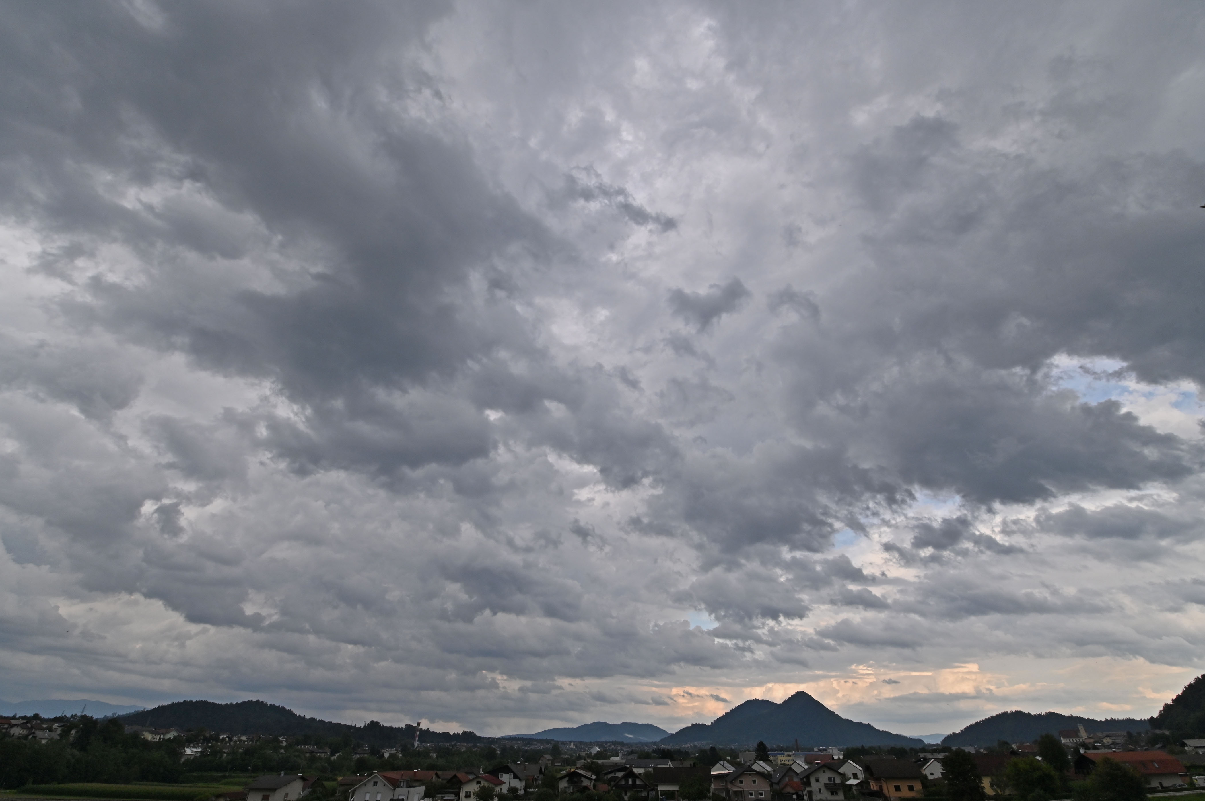 Oblačno vreme v Ljubljani