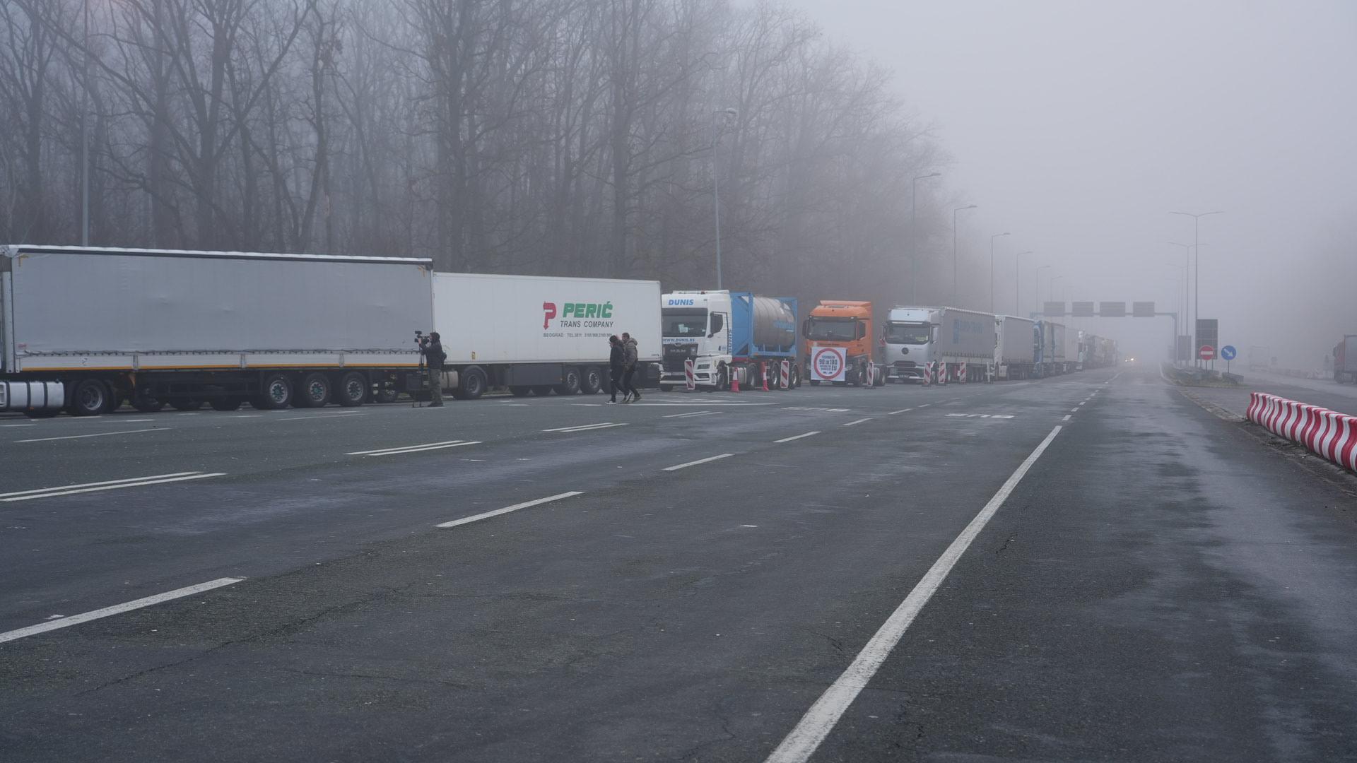 Tovornjakarji blokirali tovorni promet v Bosni in Hercegovini