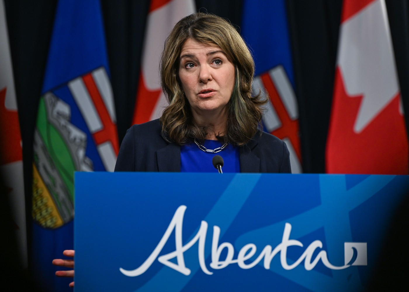 Premierka Alberte Danielle Smith