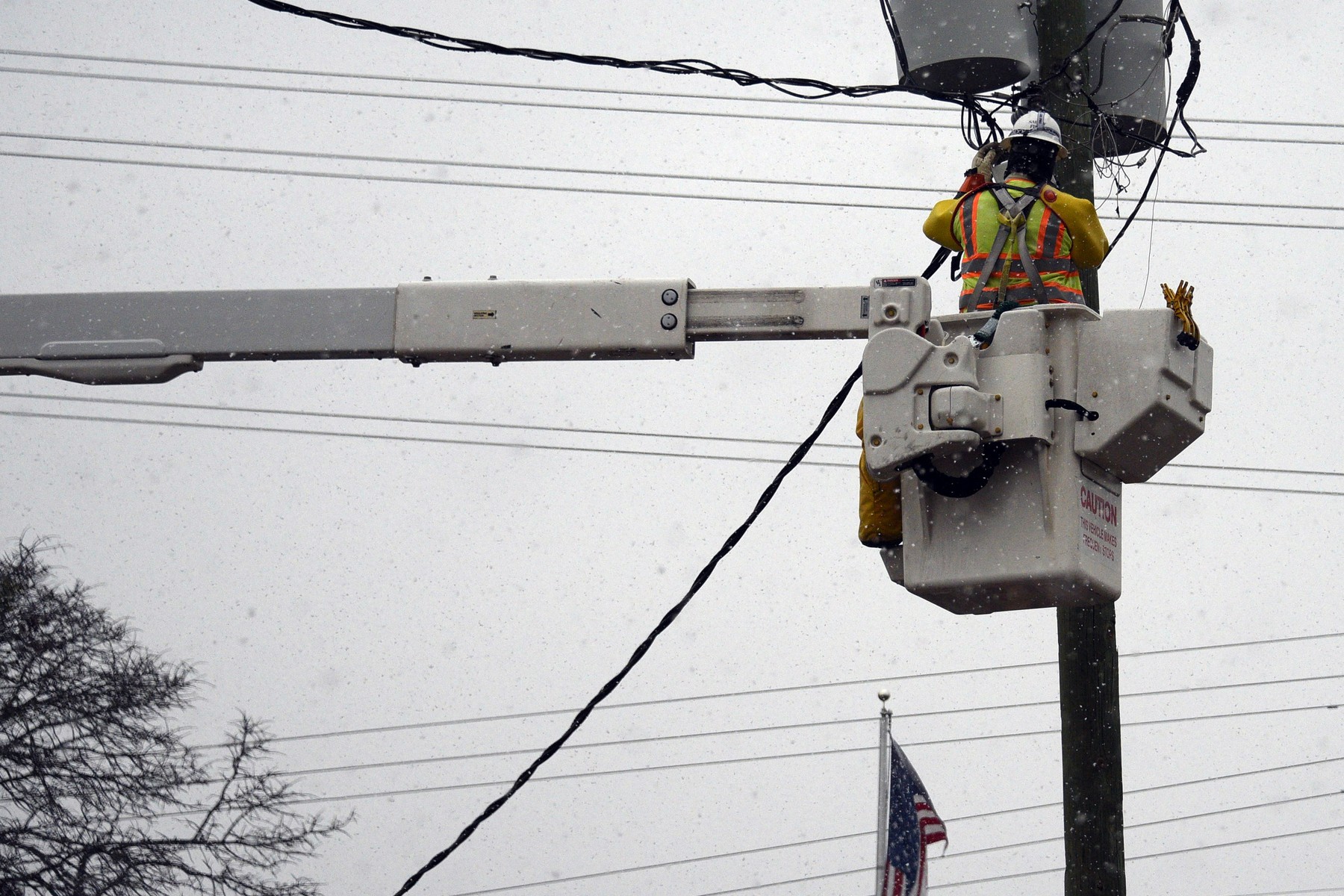 Izpad elektrike v Severni Karolini